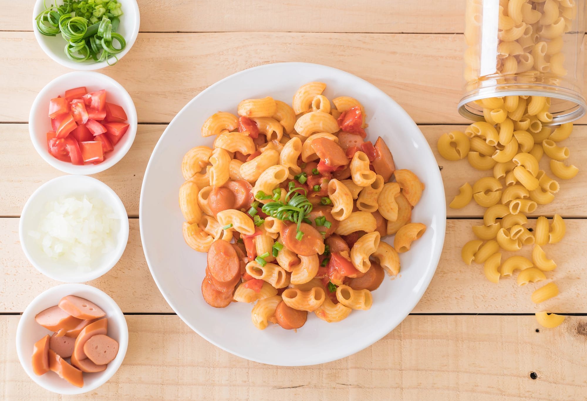 Chorizo and Kidney Bean Macaroni