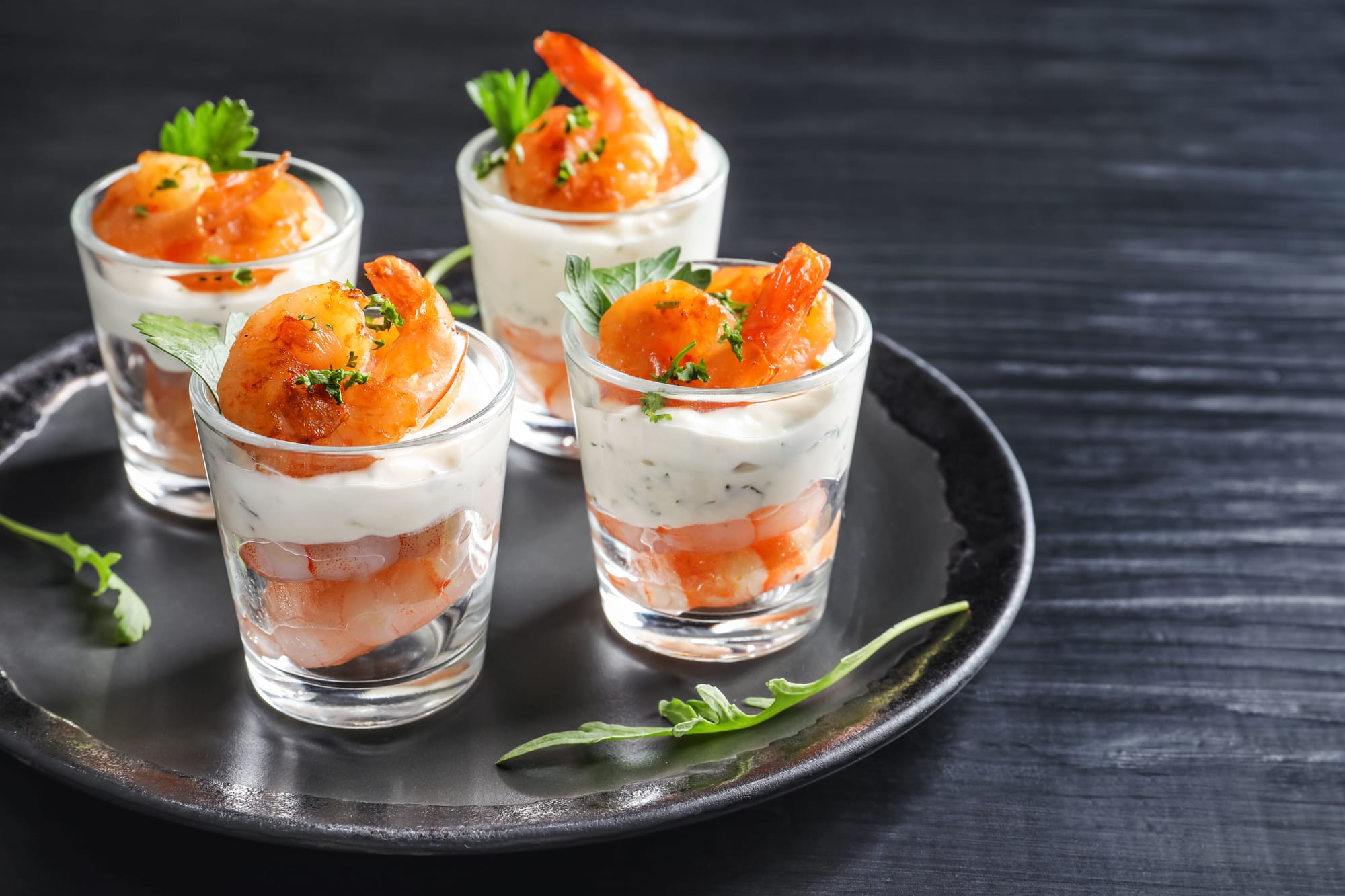 Prawn and Ricotta Mousse with Smoked Salmon