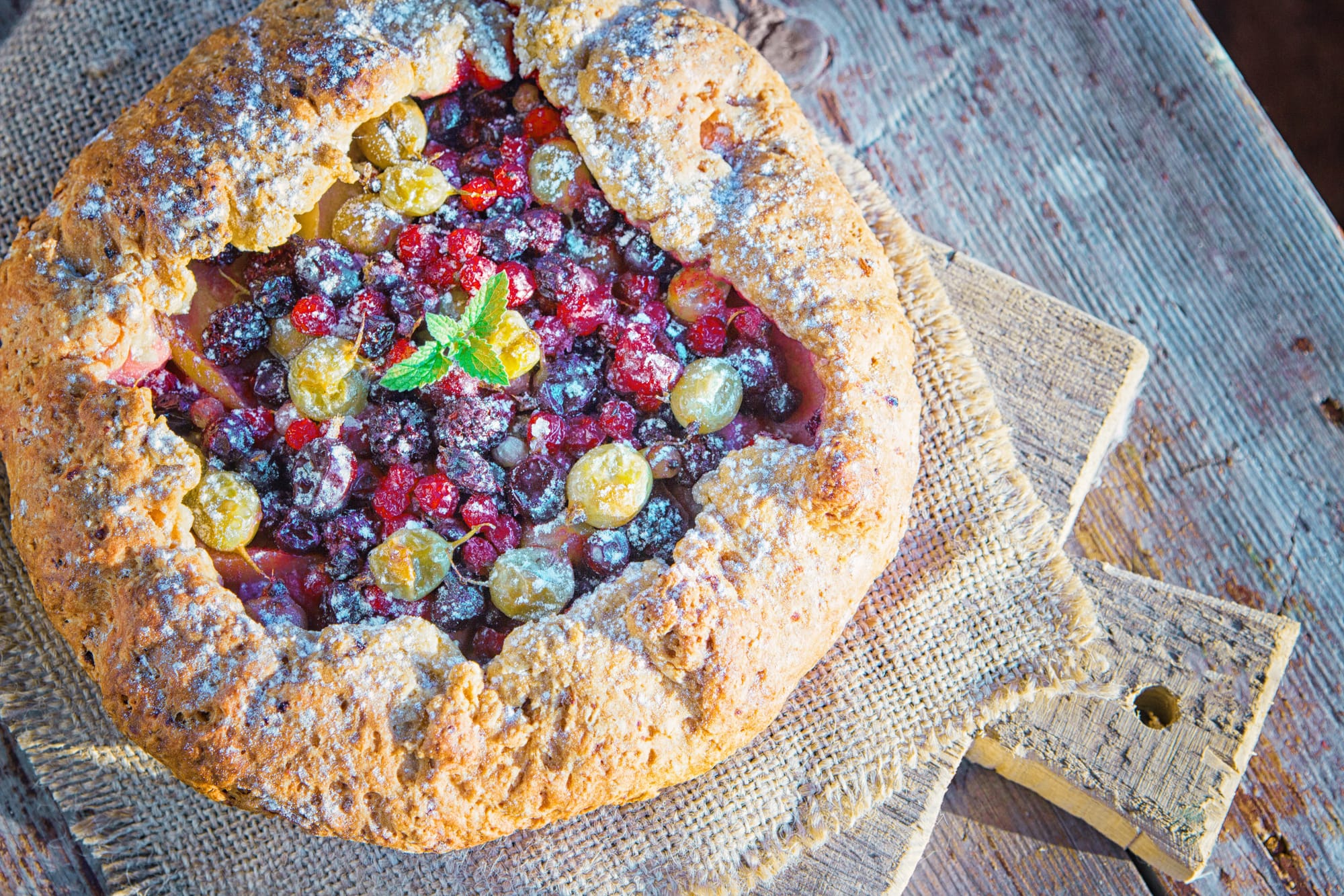 Brie and Grape Pastries