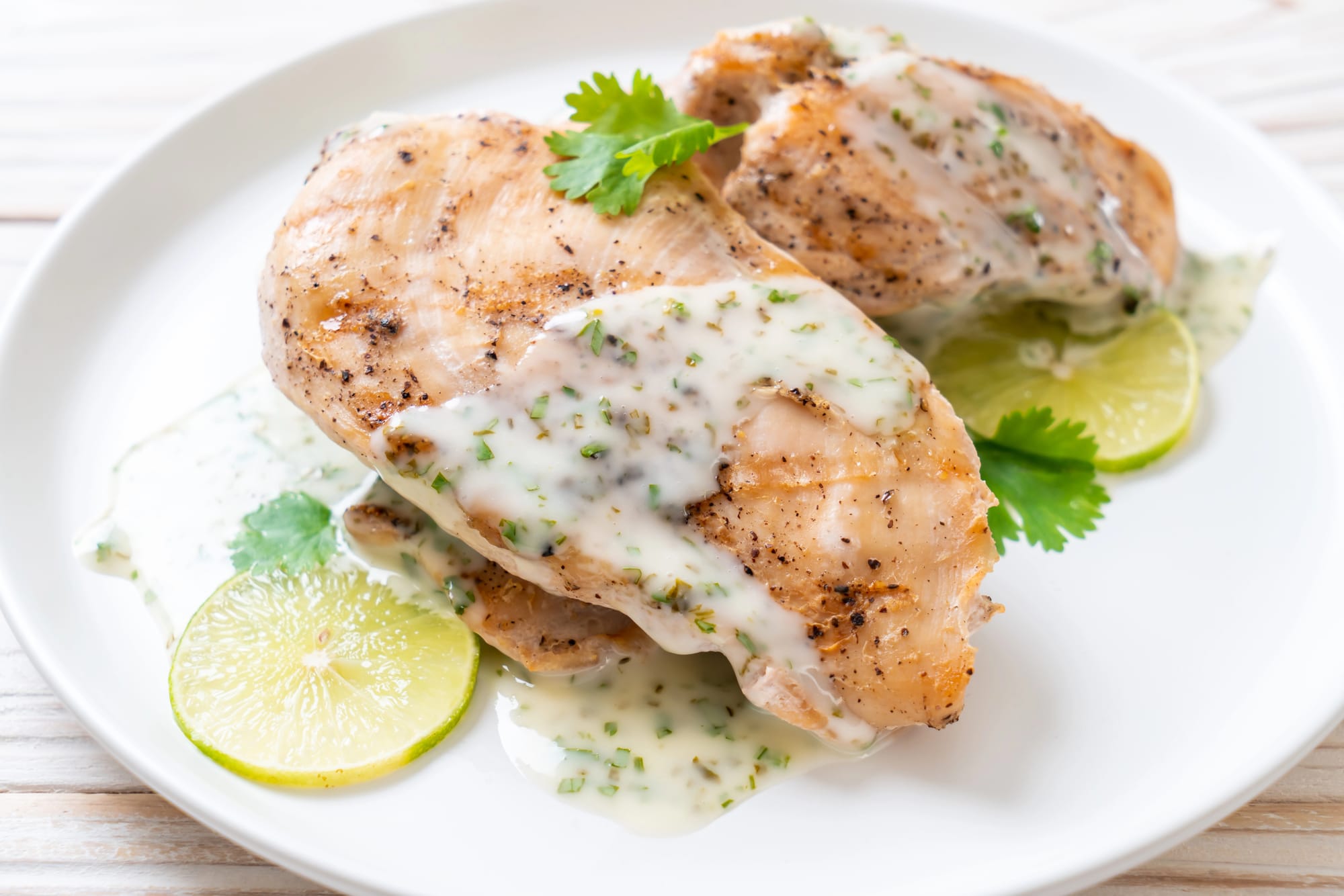 Creamy White Wine and Tarragon Chicken