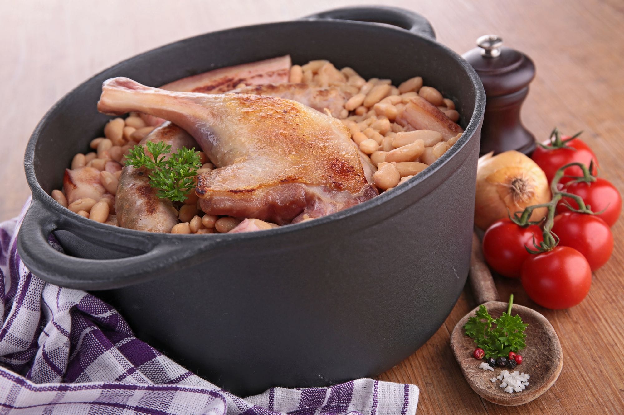 Easy One Pot Cassoulet