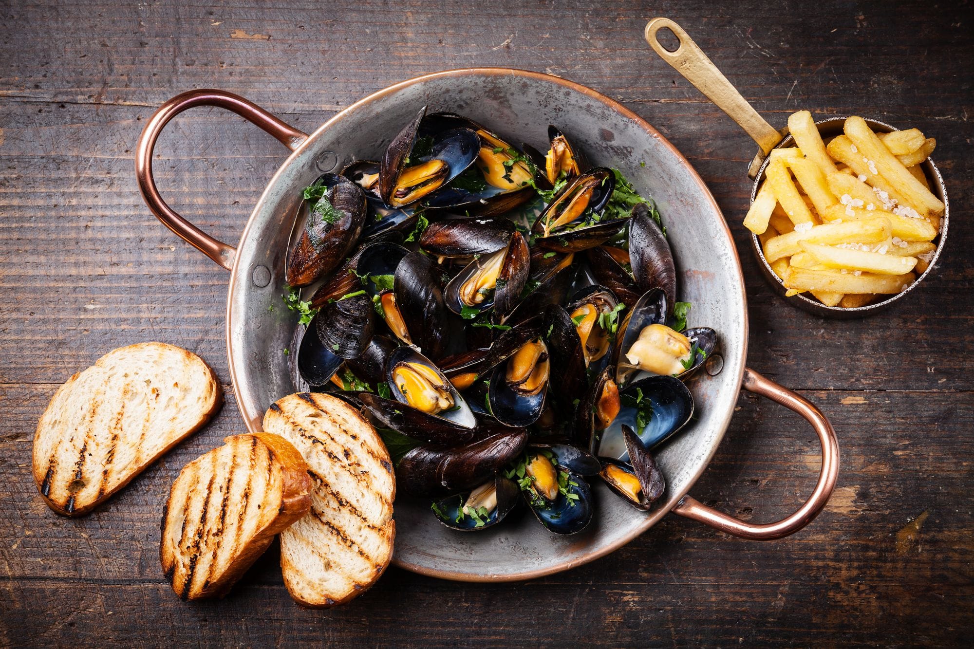 Harissa Mussels