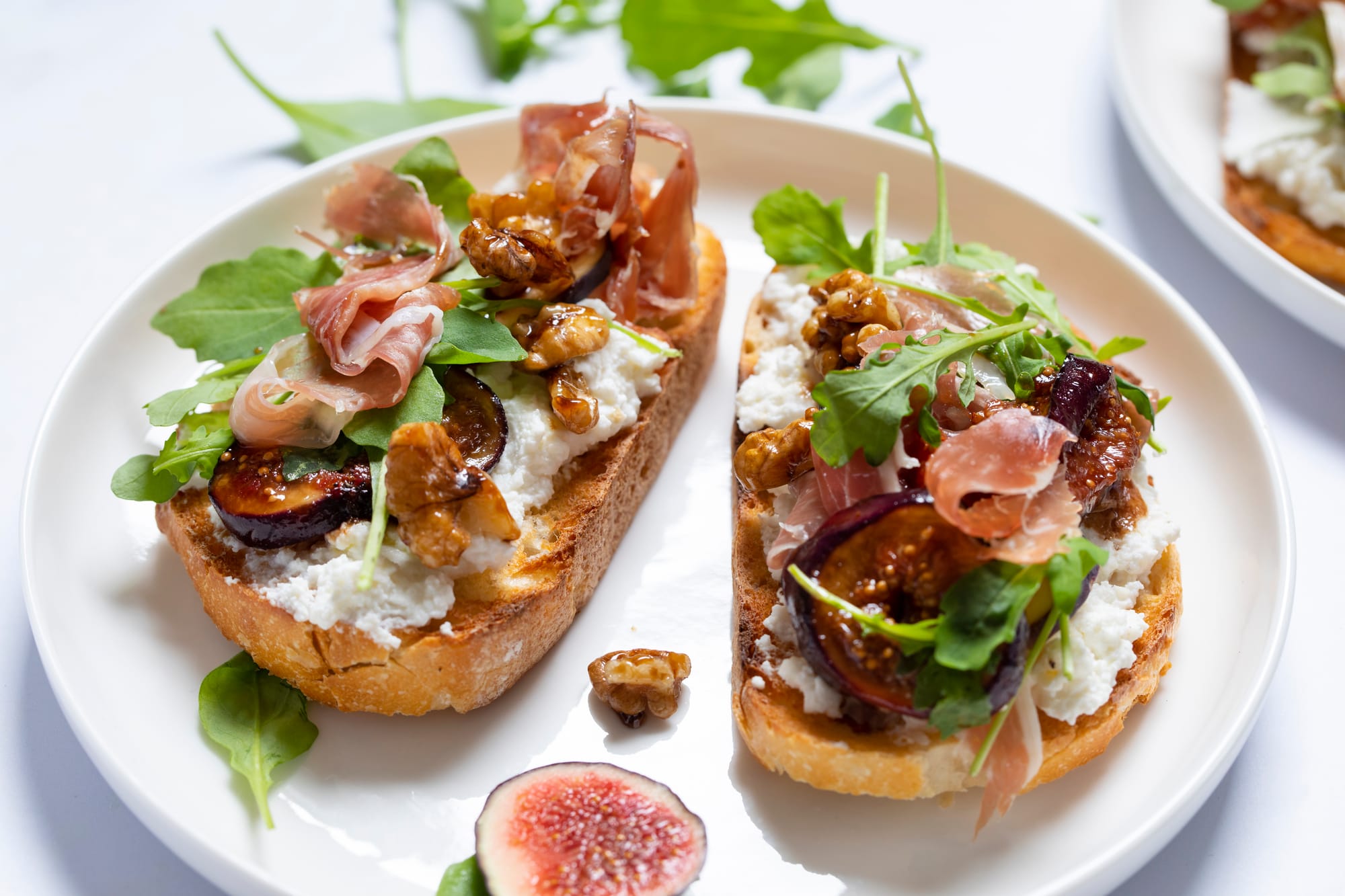 Chicken Liver and Fig Bruschetta