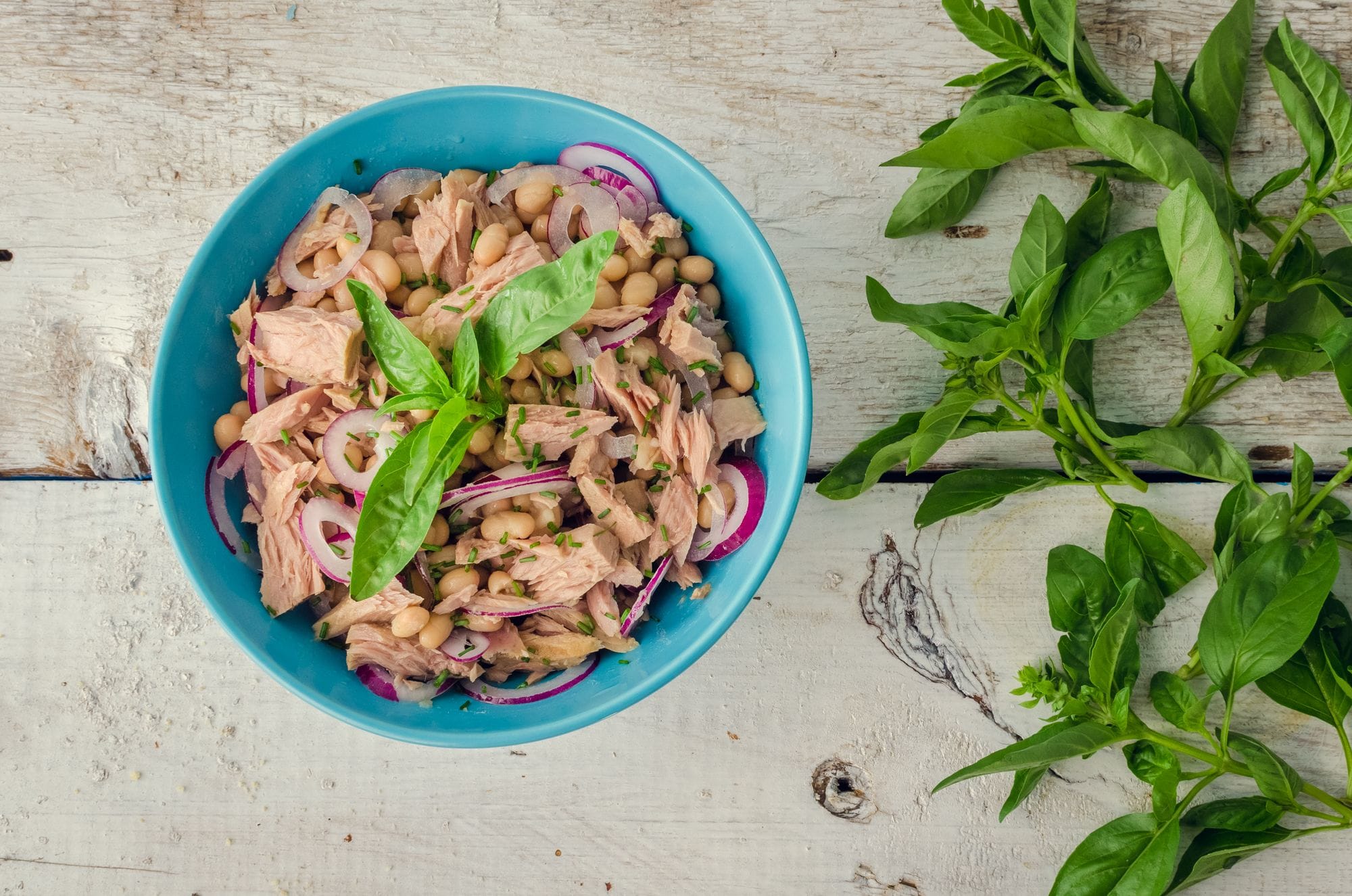 Tuna Fagioli Salad