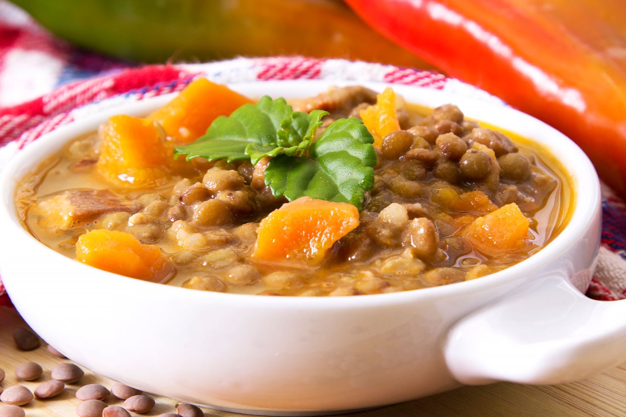 Pork with Lentils and Apricots