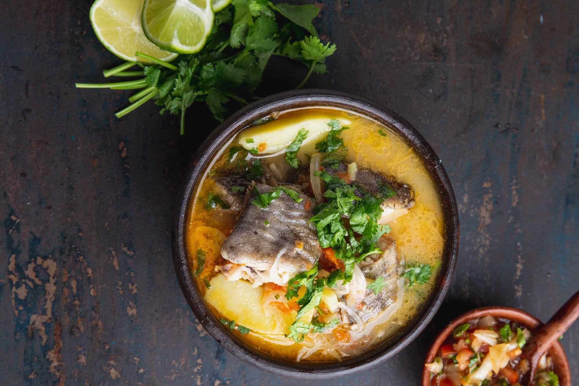 Turkish-Style Snapper Soup