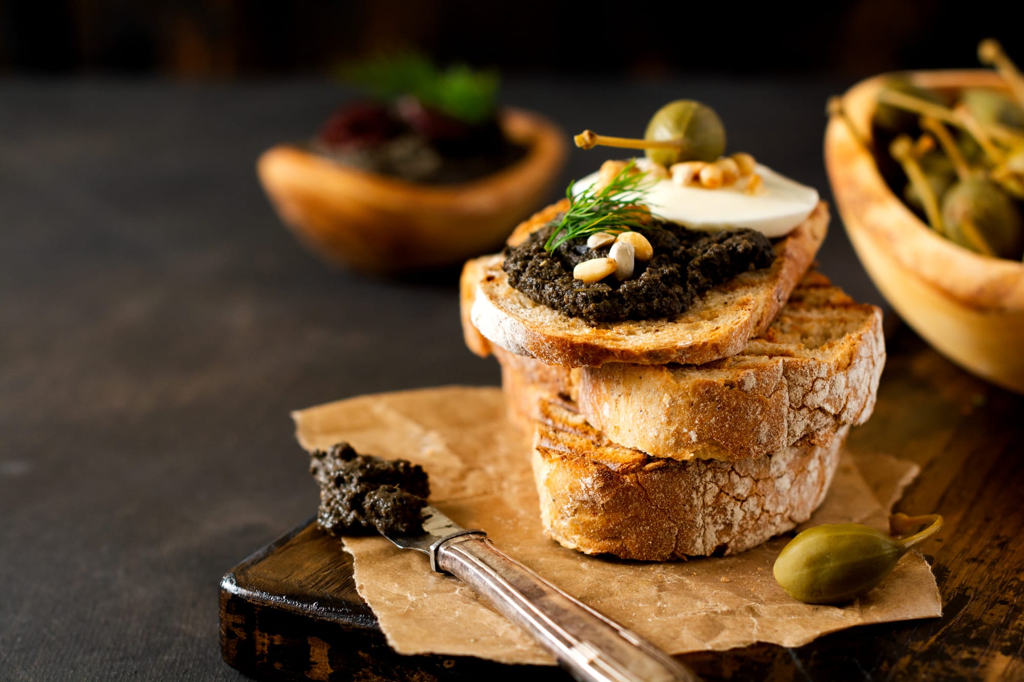 Olive and Walnut Tapenade