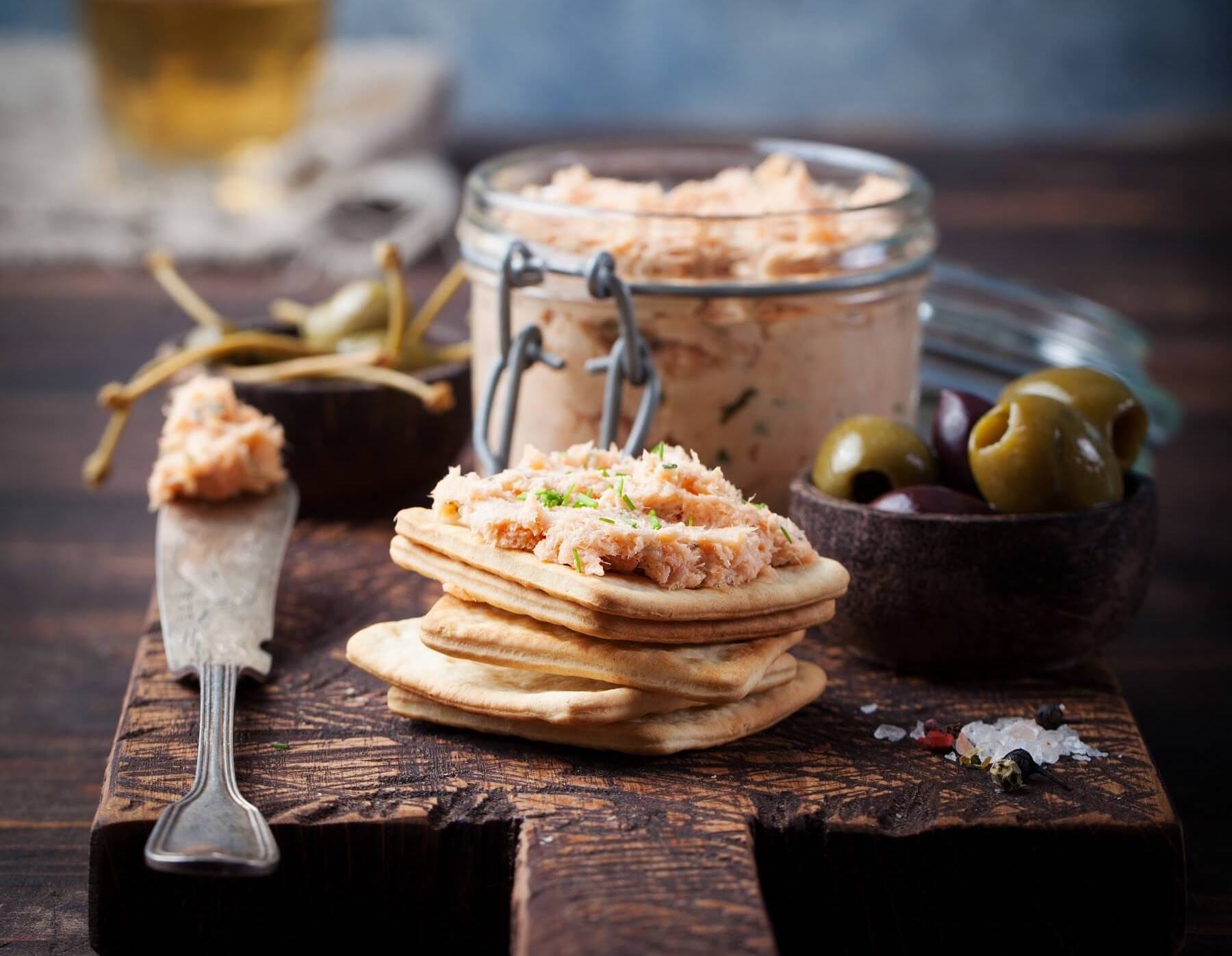 Mackerel Pate Open Sandwiches