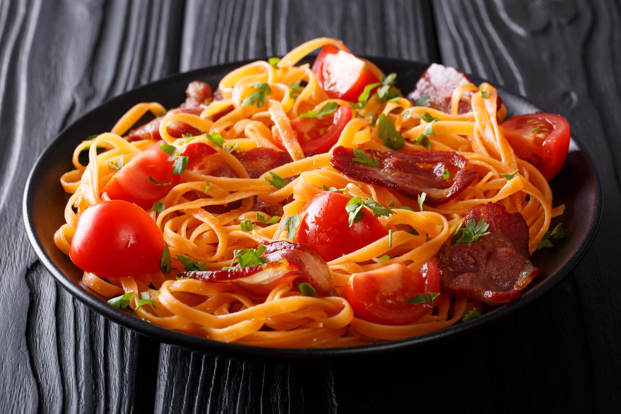 Easy Tomato and Pancetta Conchiglie