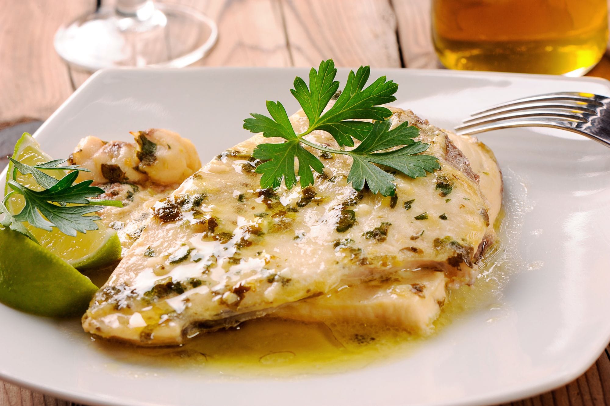 Lemon Sole with Parsley and Lemon