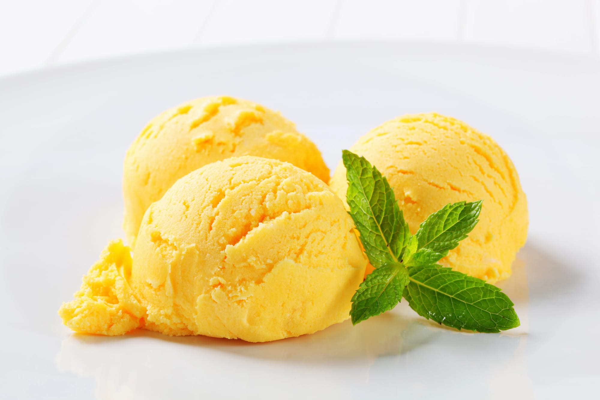 Lychee and Mango Sorbet