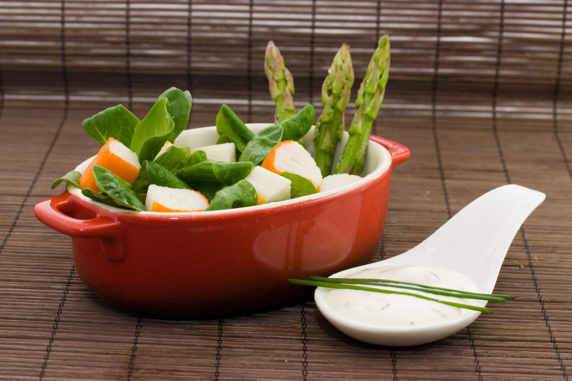 Asparagus and Crab Salad