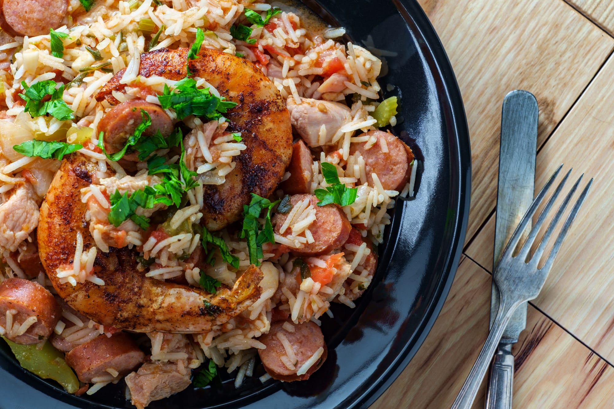 Cajun Smoky Bacon Rice