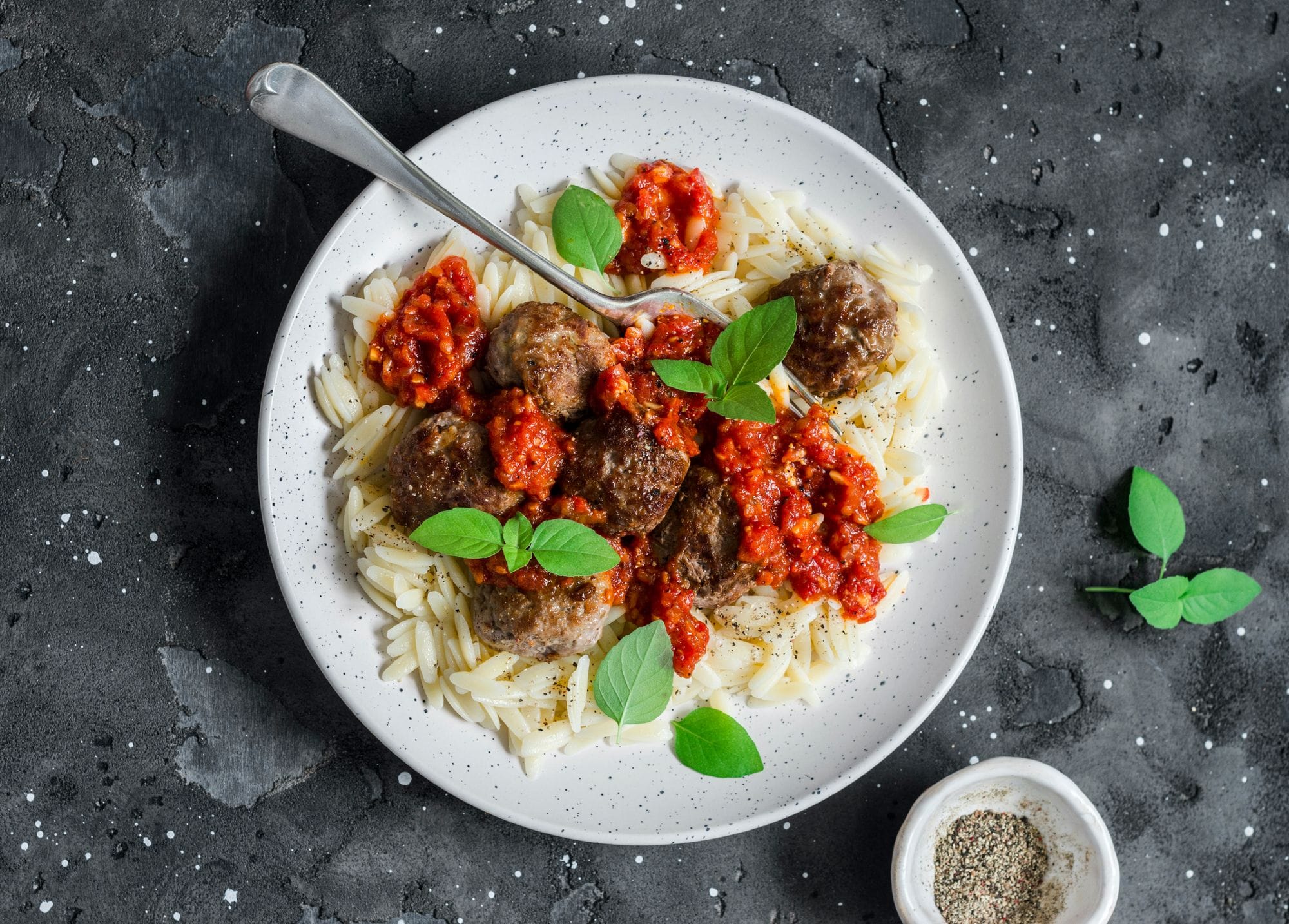 Meatballs with Chilli Rice