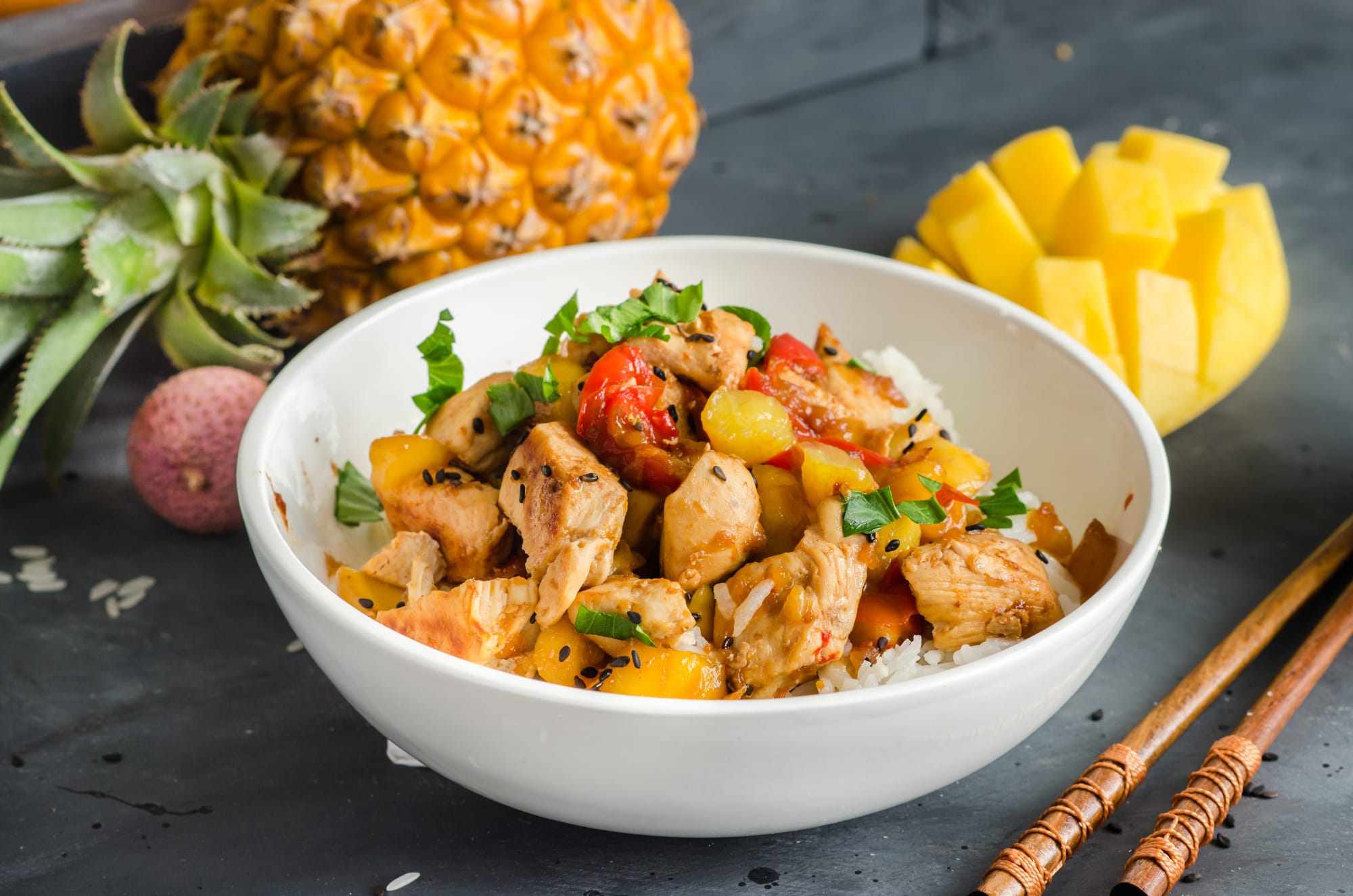 Mango Chicken Stir-Fry