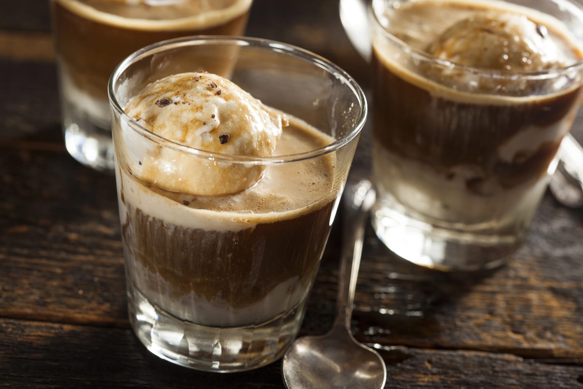 Mocha Hazelnut Affogato