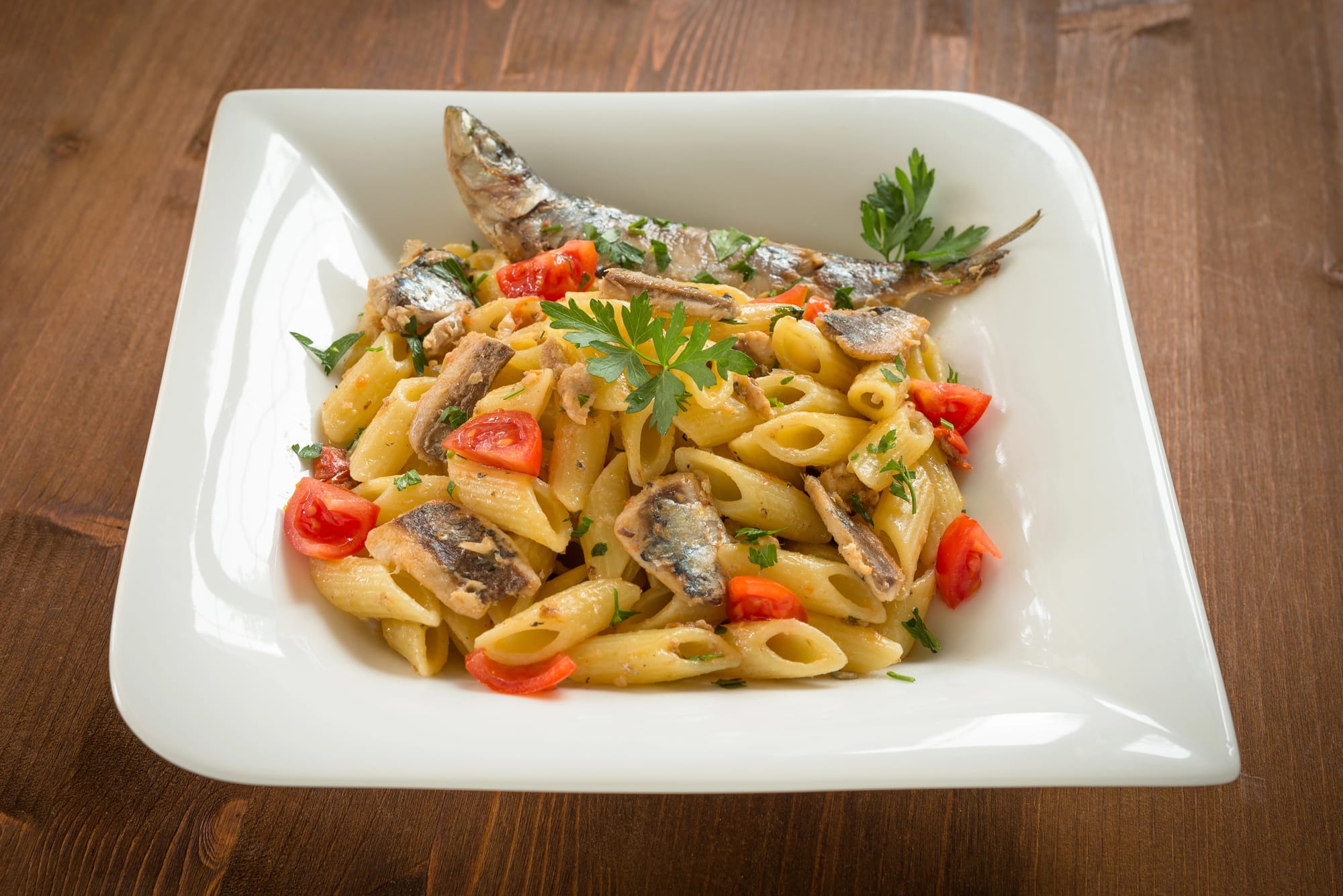 Spicy Sardine Penne