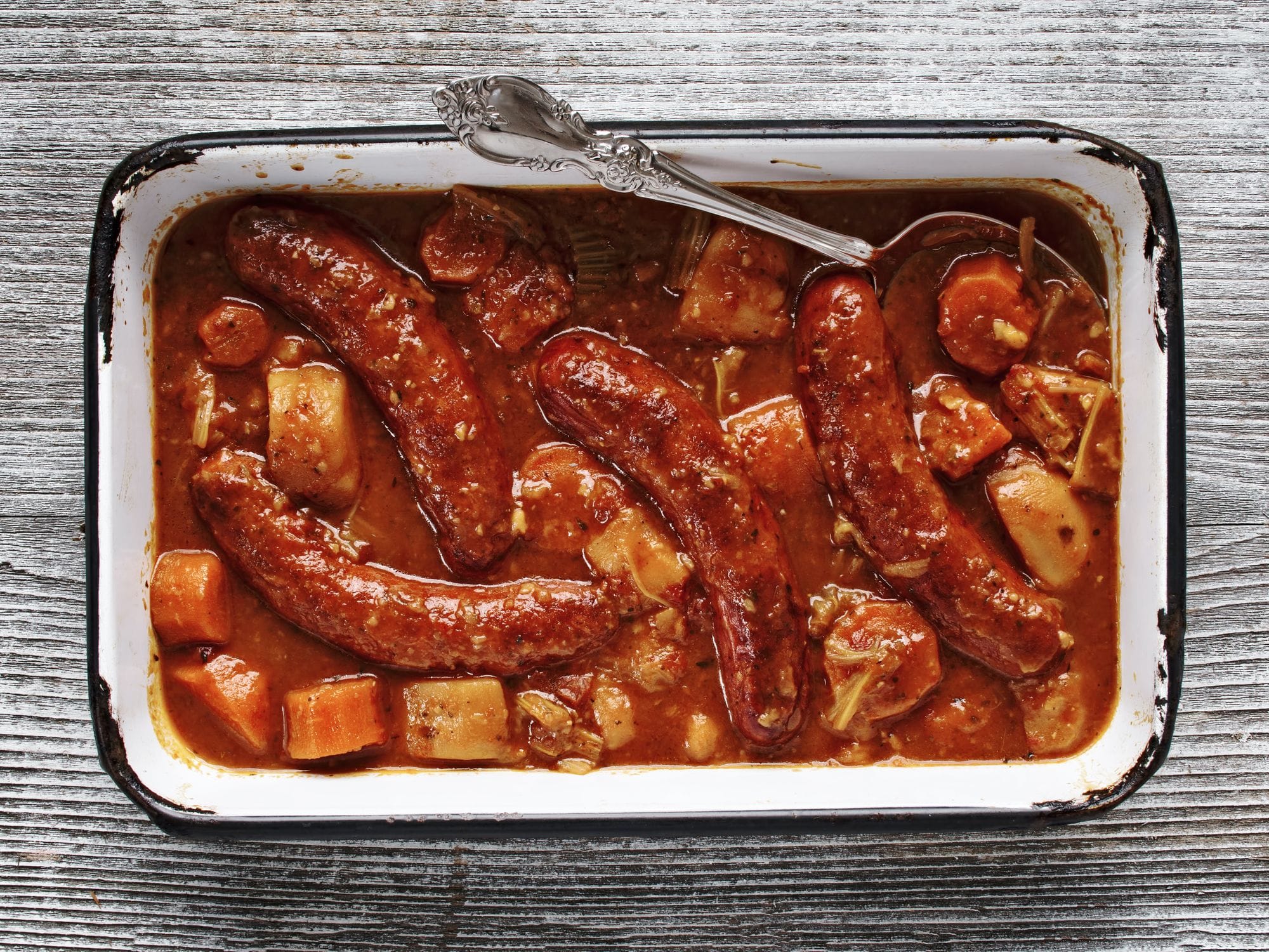 Sausage and Cannellini Bean Casserole