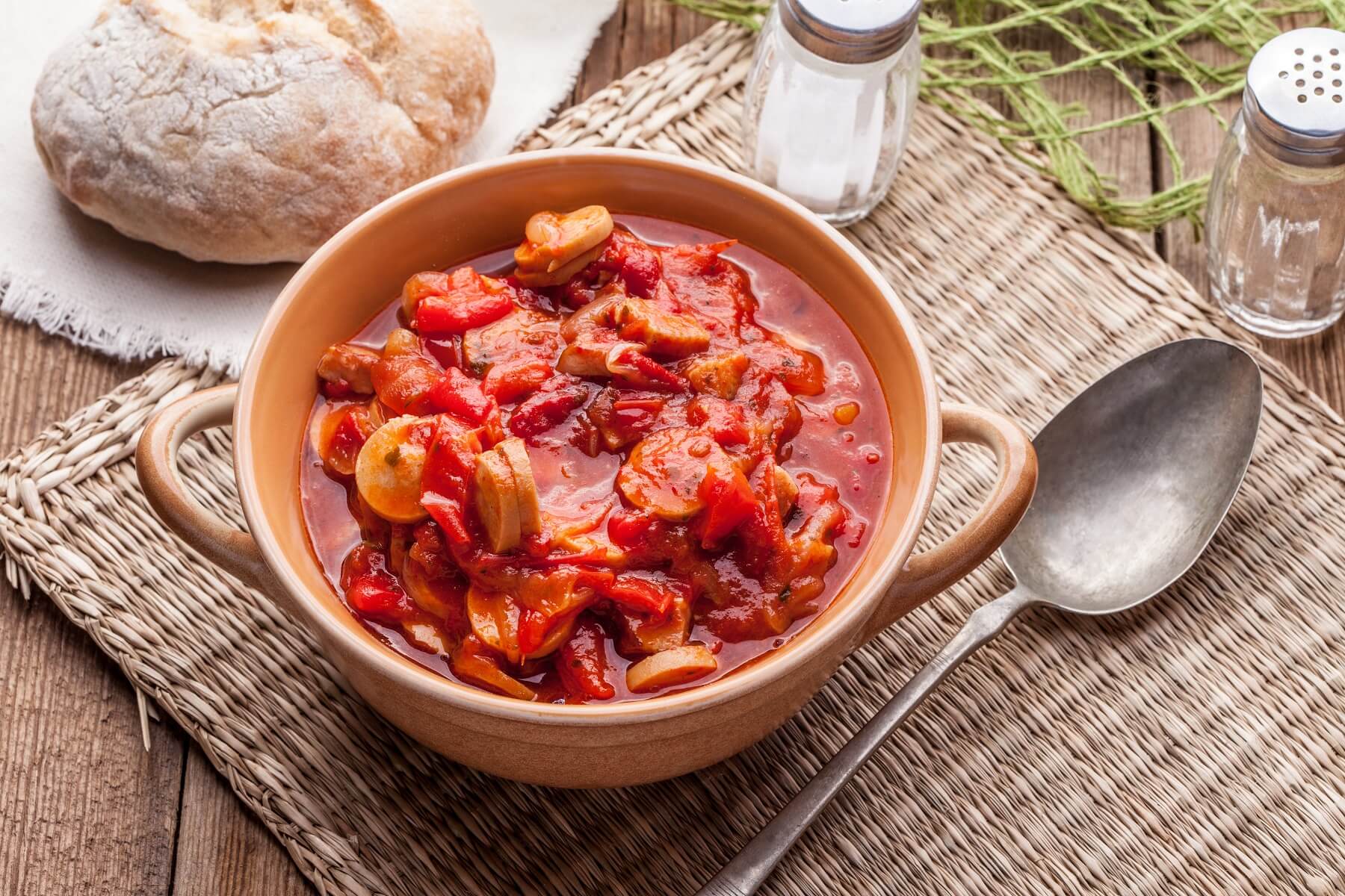 Moroccan-Style Sausage Casserole