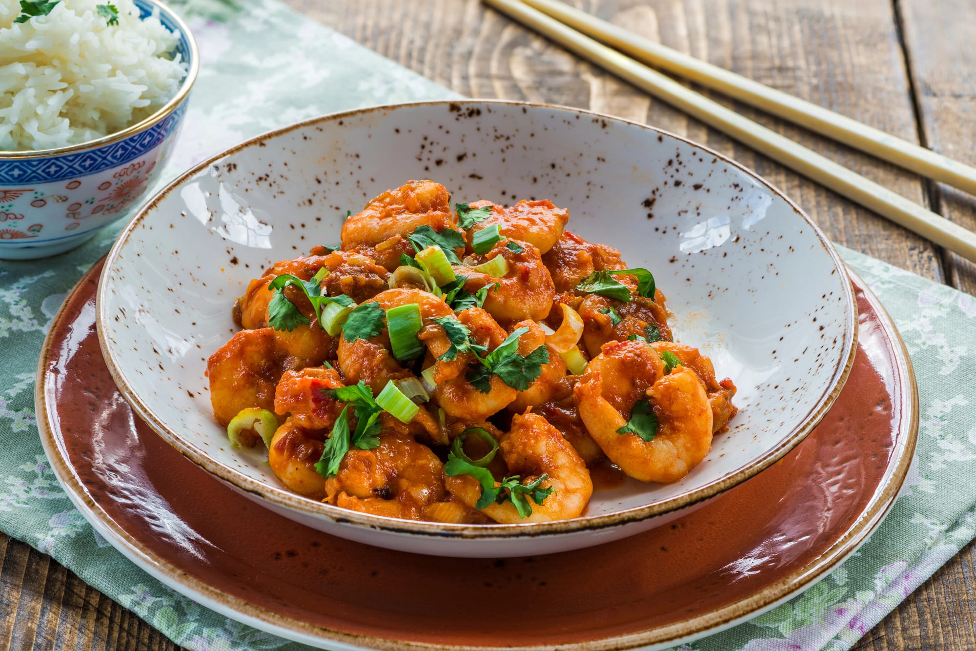 Sichuan Prawns