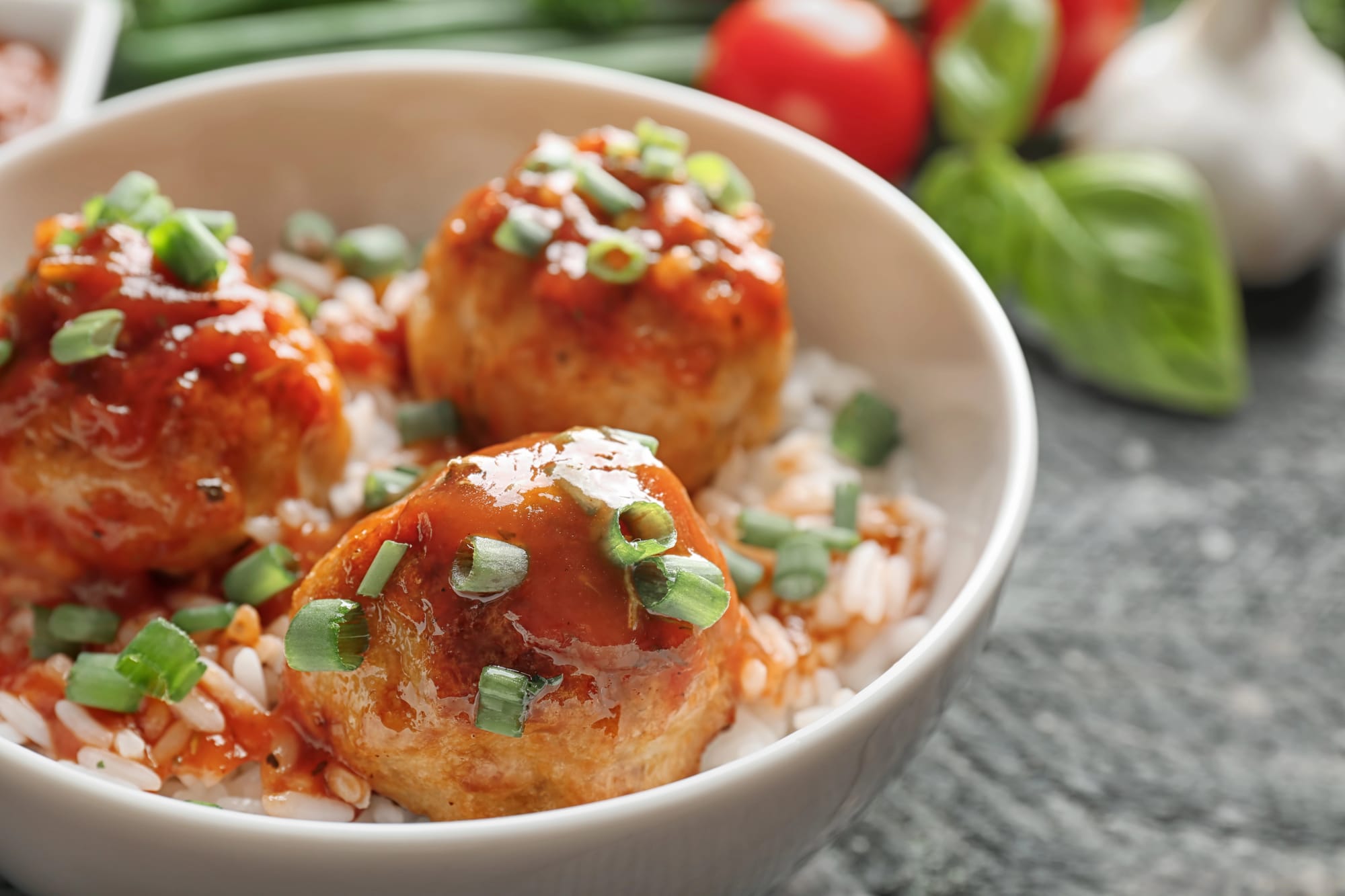 Asian-Inspired Pork Meatballs