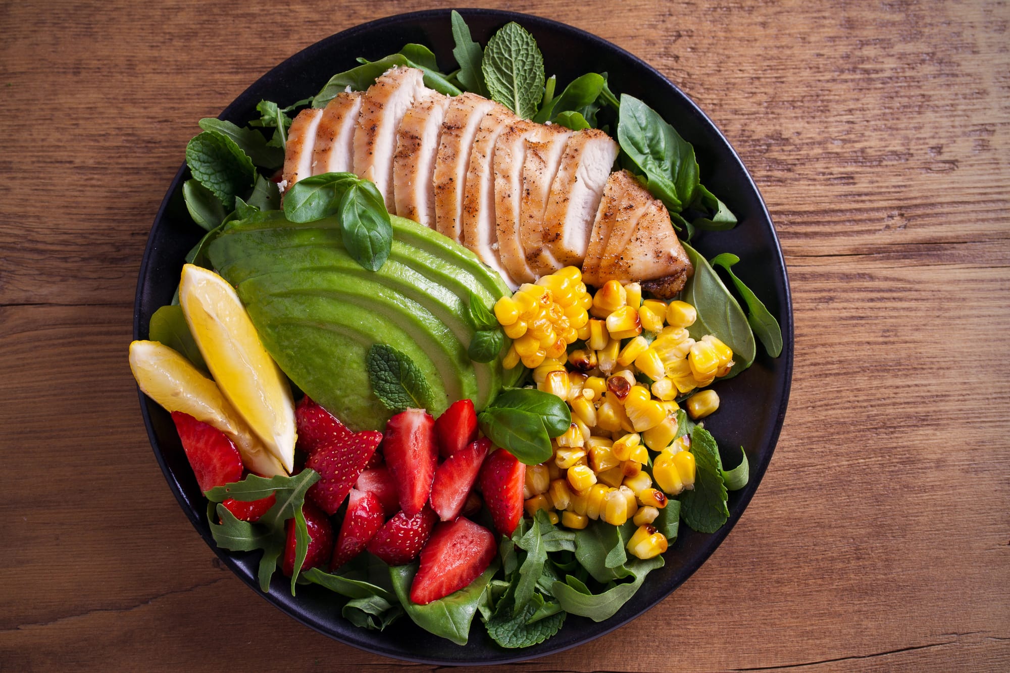 Strawberry and Turkey Salad