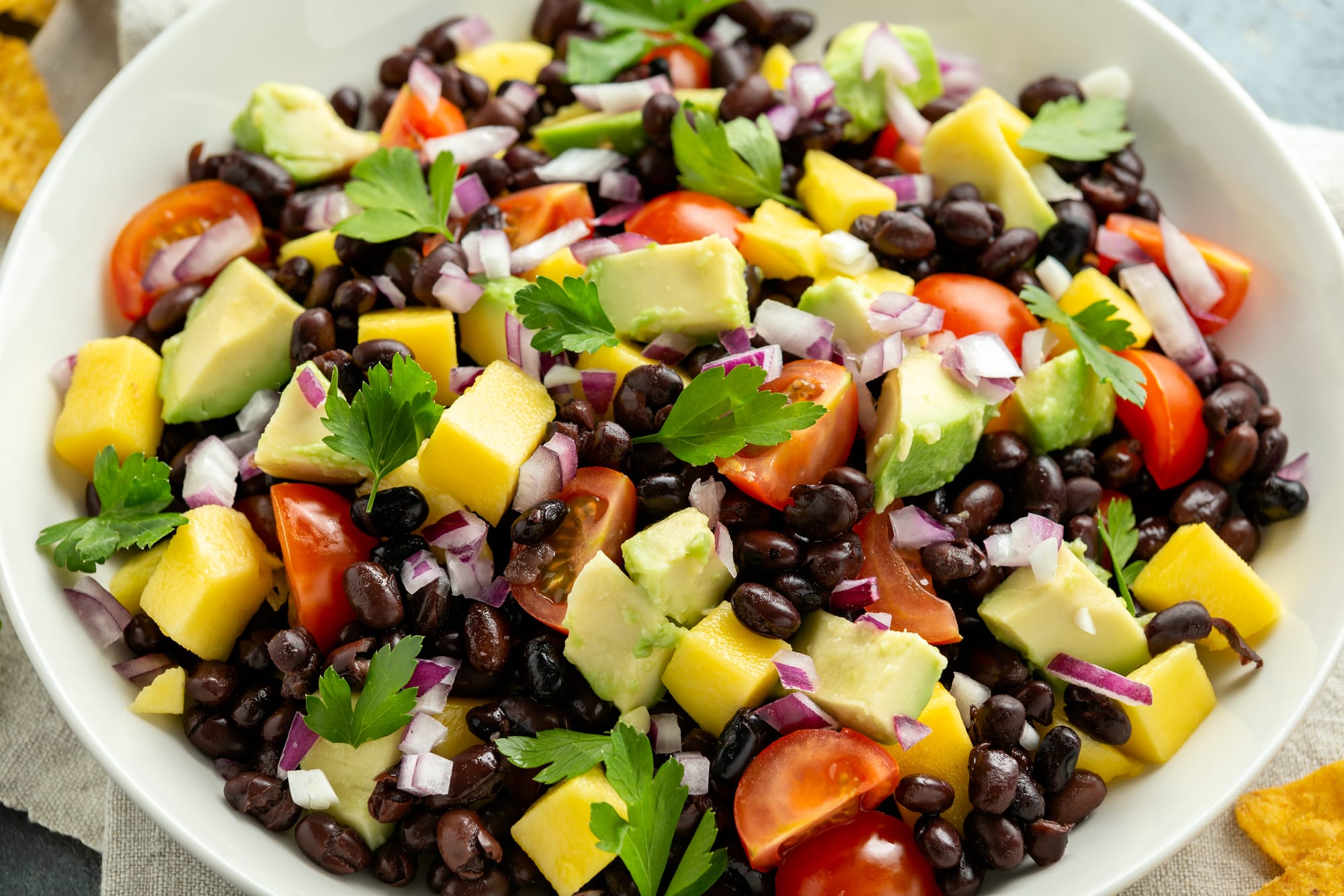 Mango and Black Bean Salad