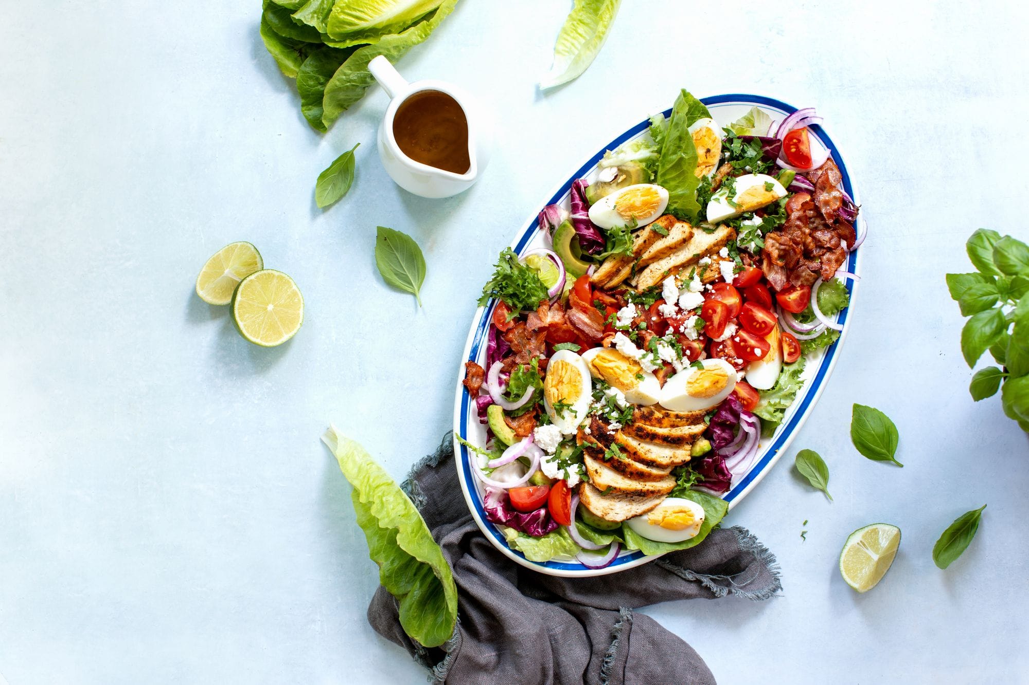 Roast Chicken ‘n’ Greens Salad