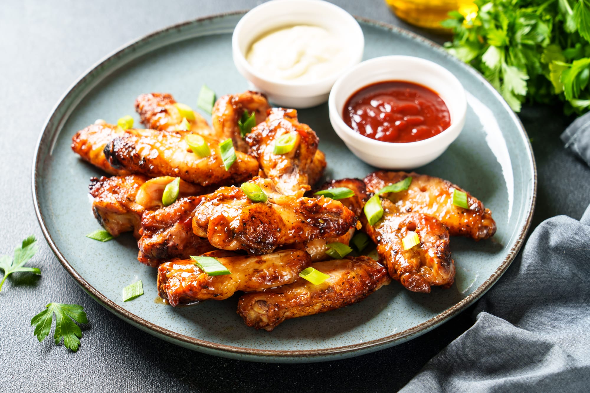 Caramelised Miso Chicken Wings