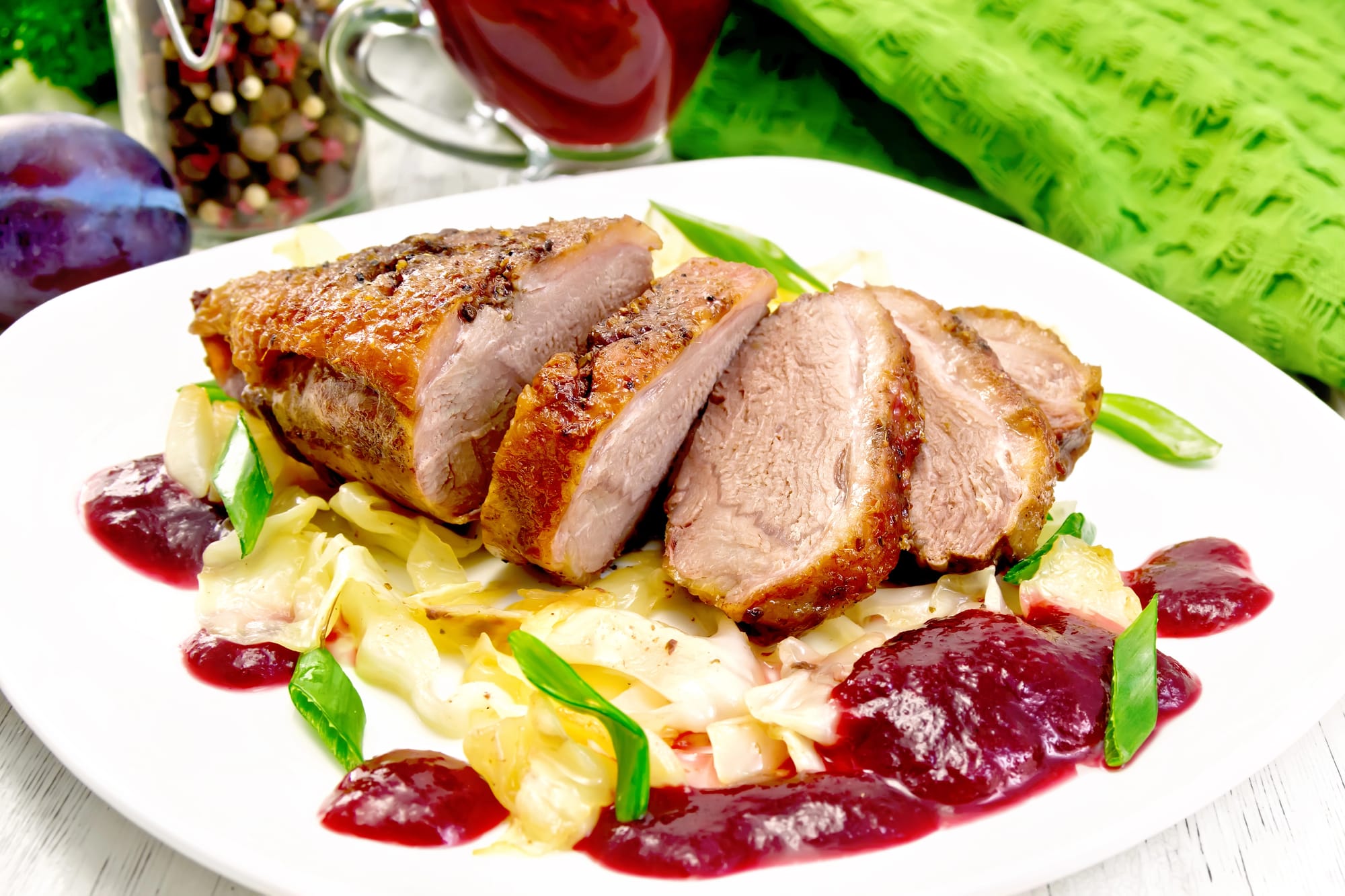 Proper Chinese Duck Breast with Plum Sauce