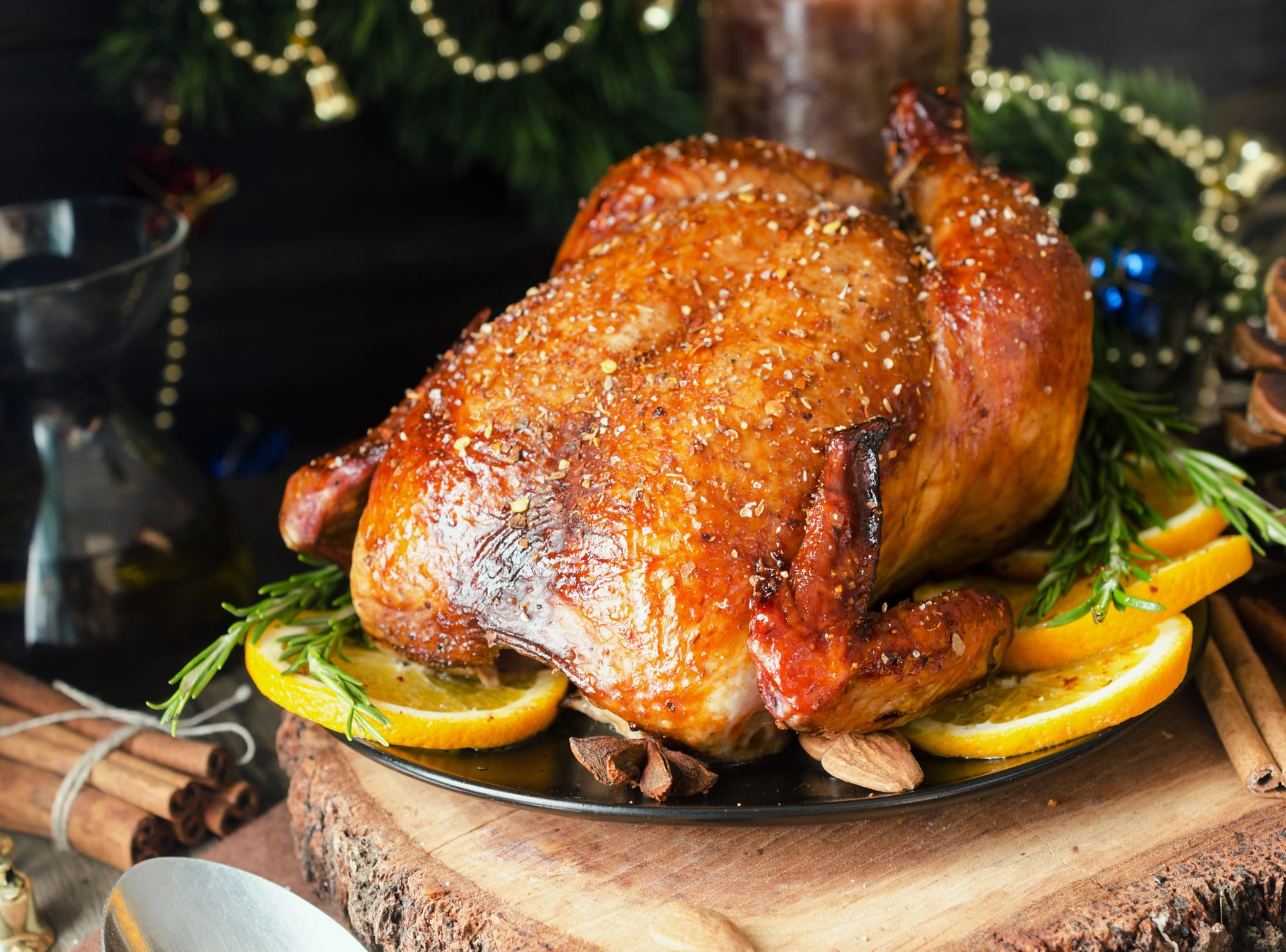 Glazed Roast Turkey Crown