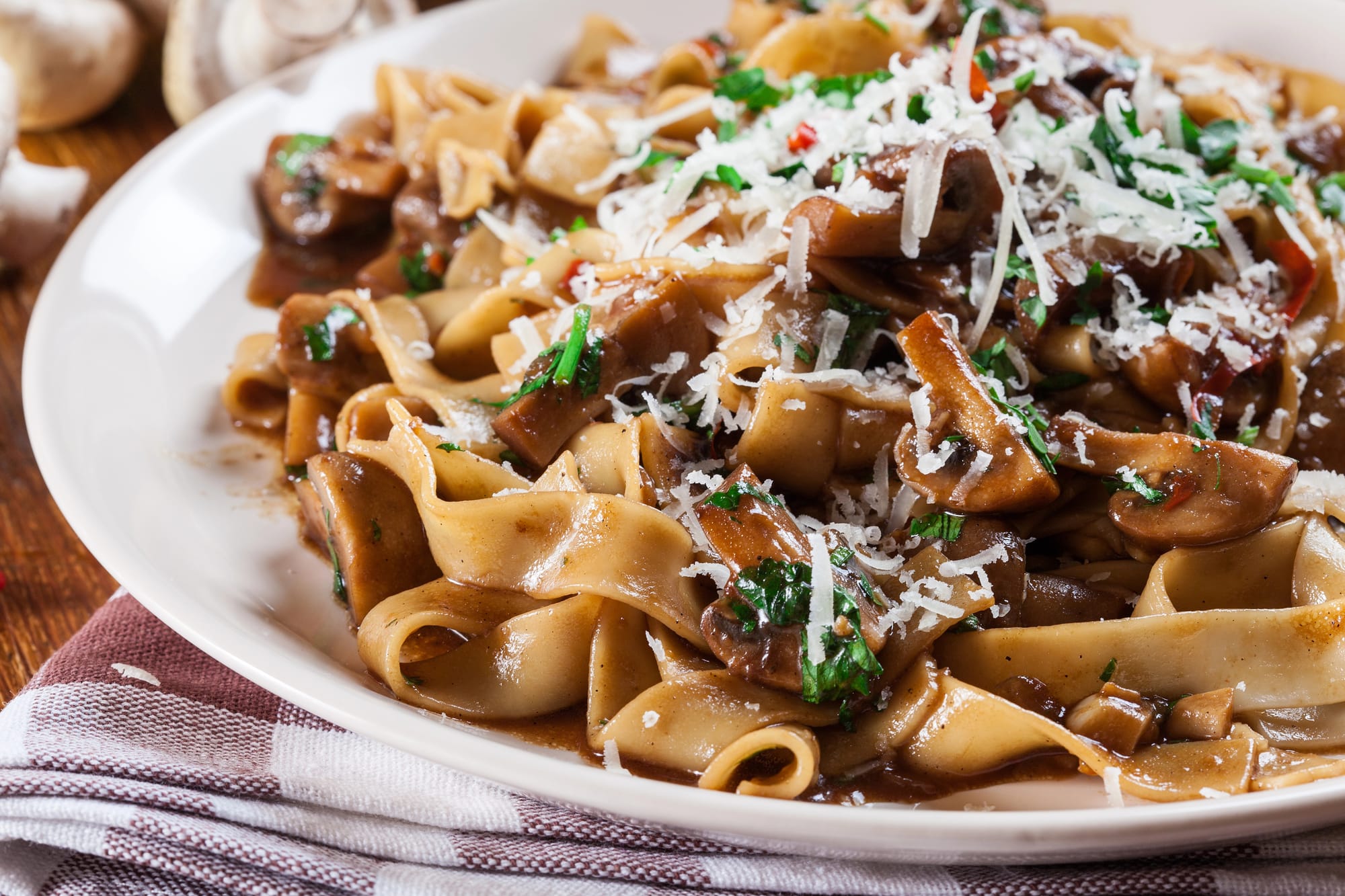 Pork and Mushroom Ragu