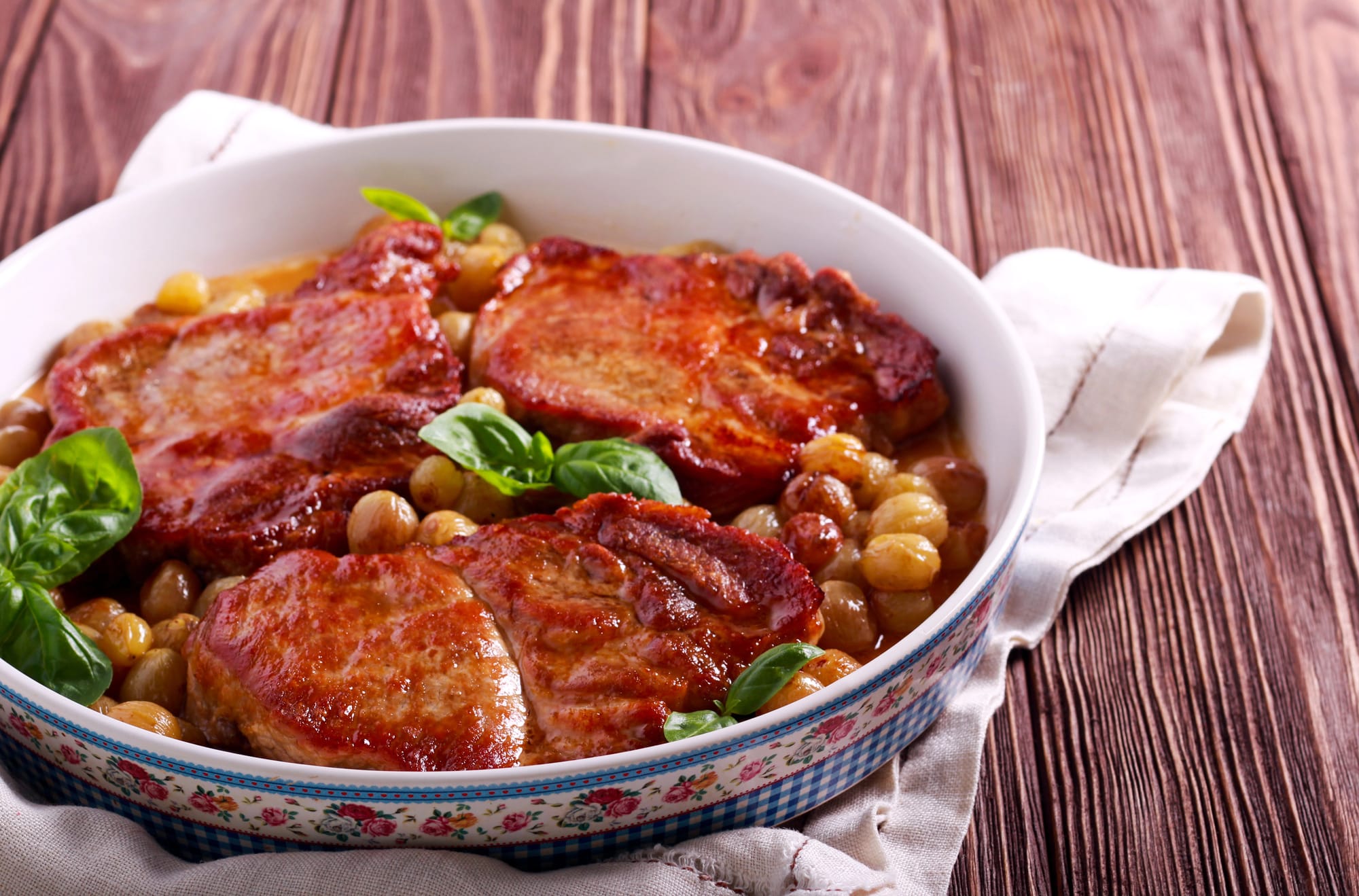 Spanish Pork Belly and Bean Casserole