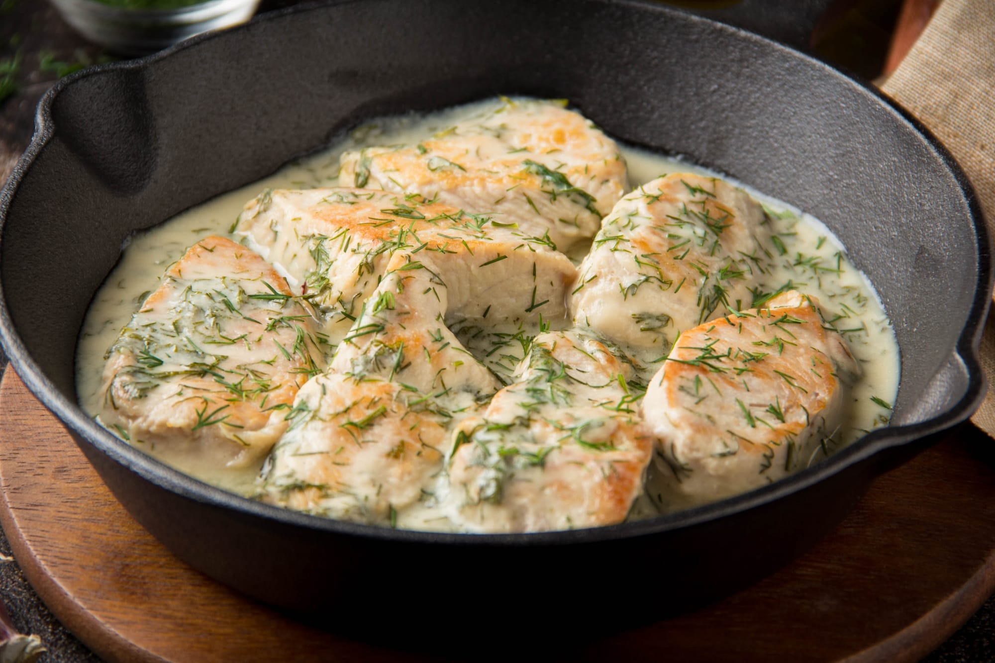 French Farmhouse Chicken in White Wine Sauce