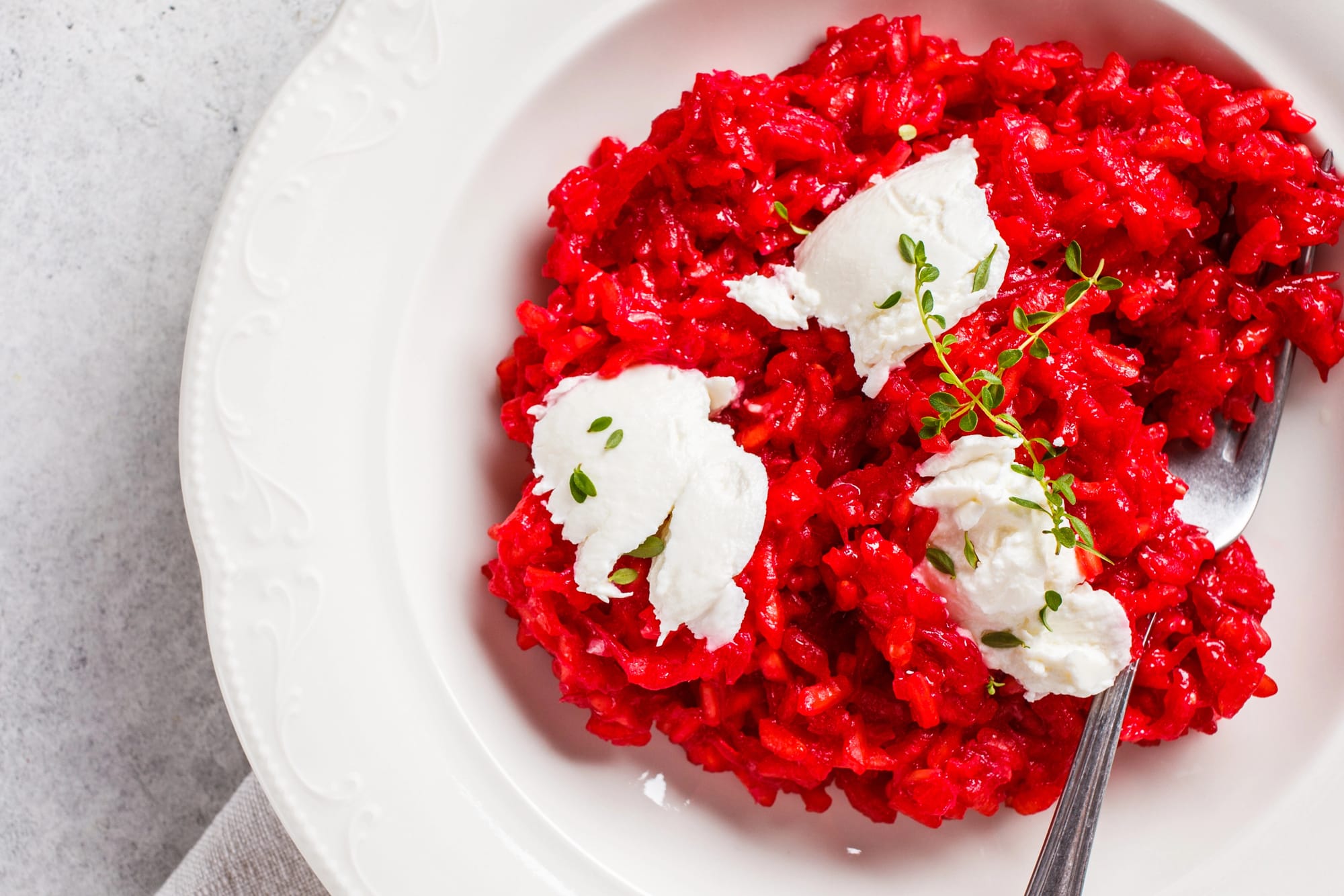 Beetroot and Red Wine Risotto