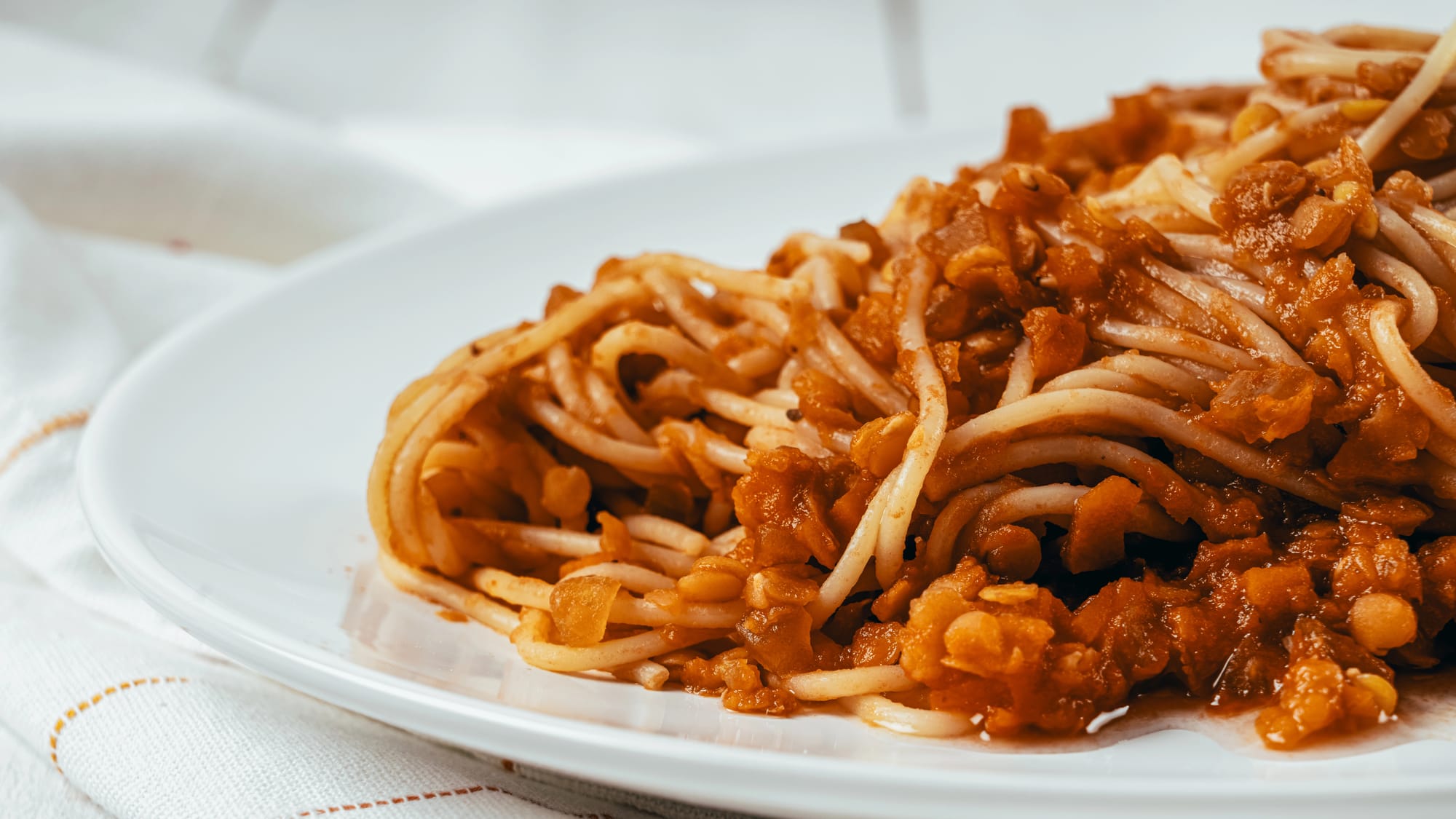 Veggie Ragu with Tagliatelle