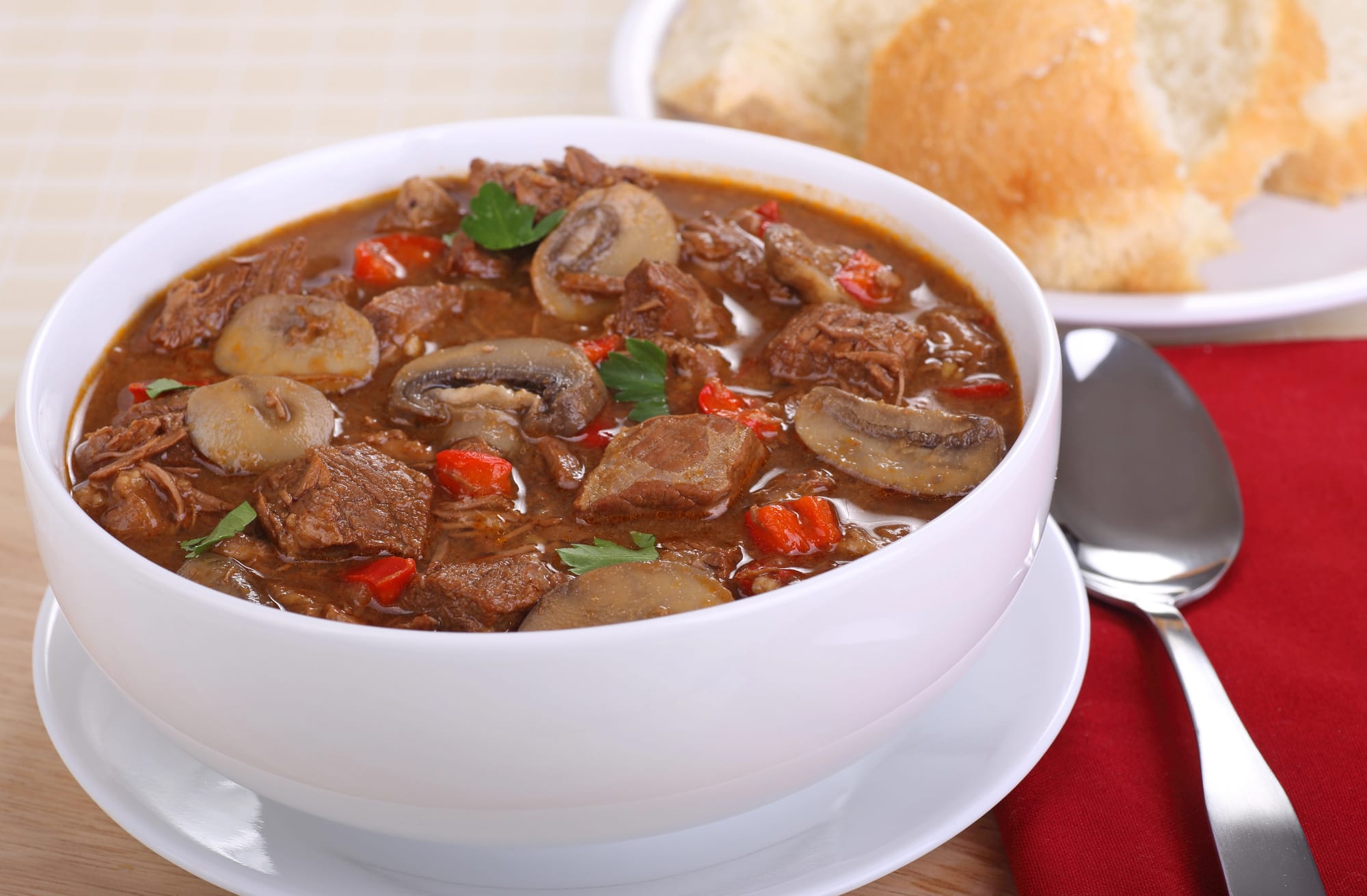 Beef, Thyme and Mushroom Winter Stew