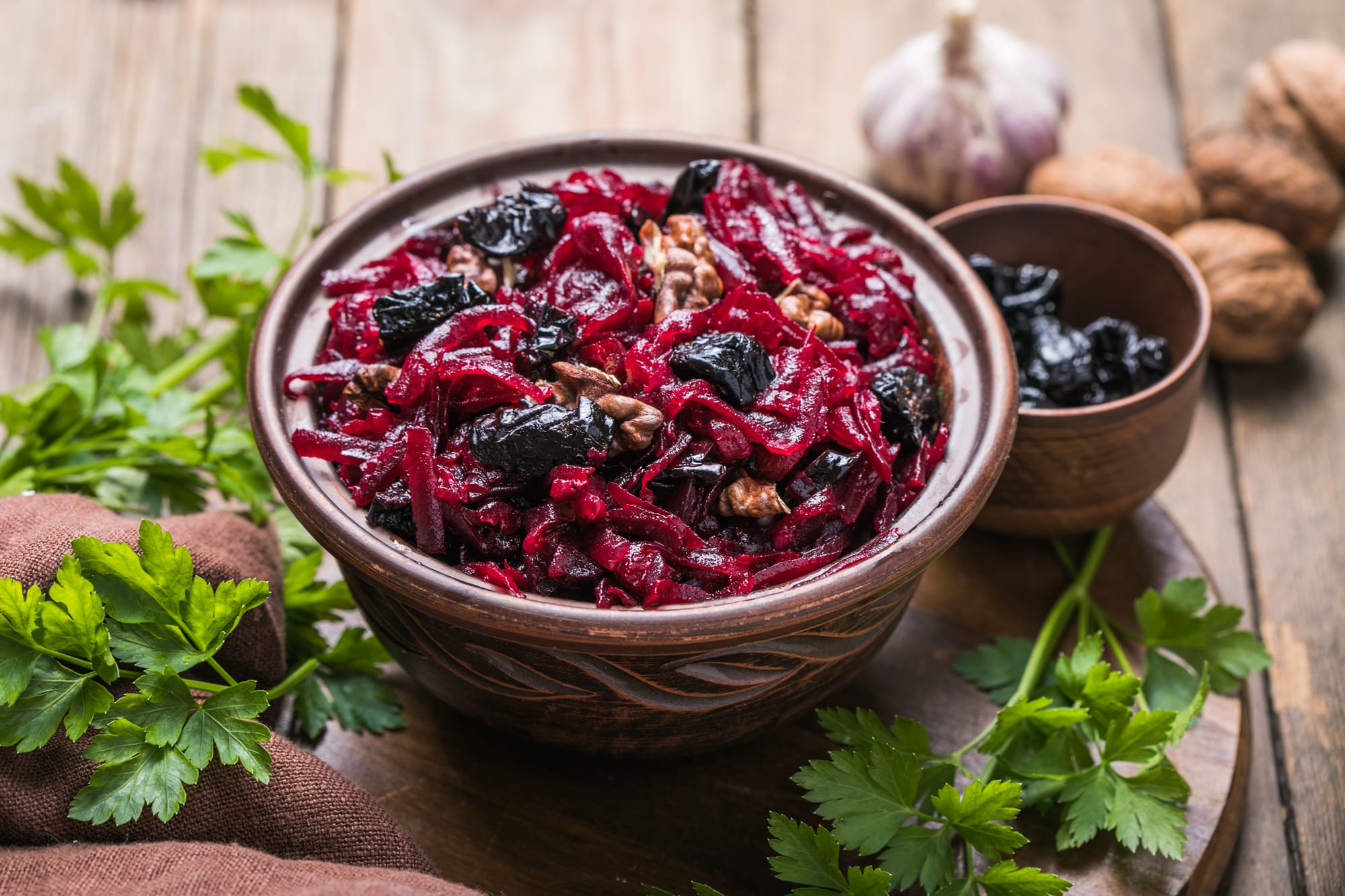 Roast Beetroot and Plum Salad