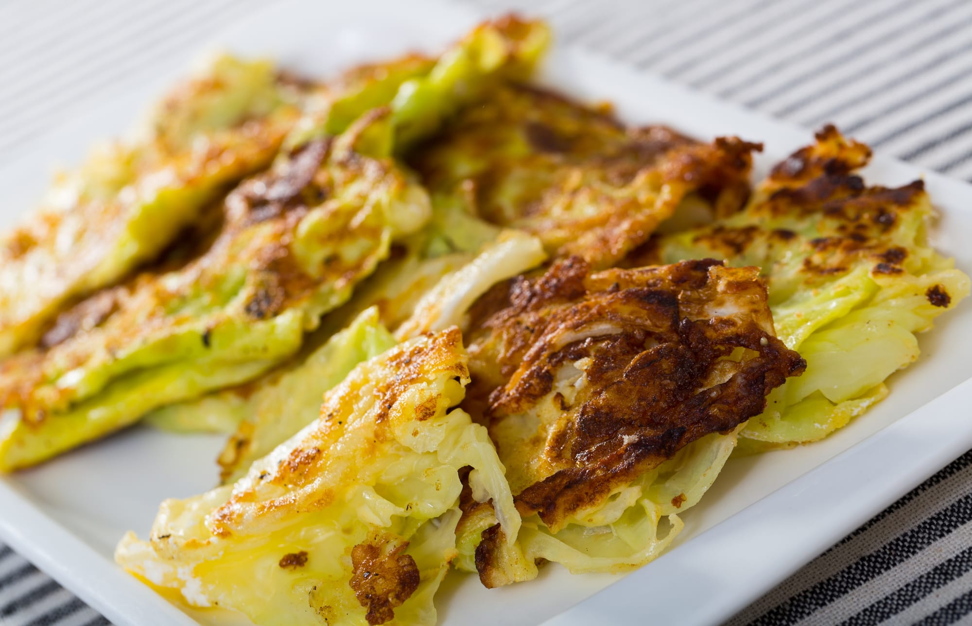 Miso Butter Cabbage Wedges