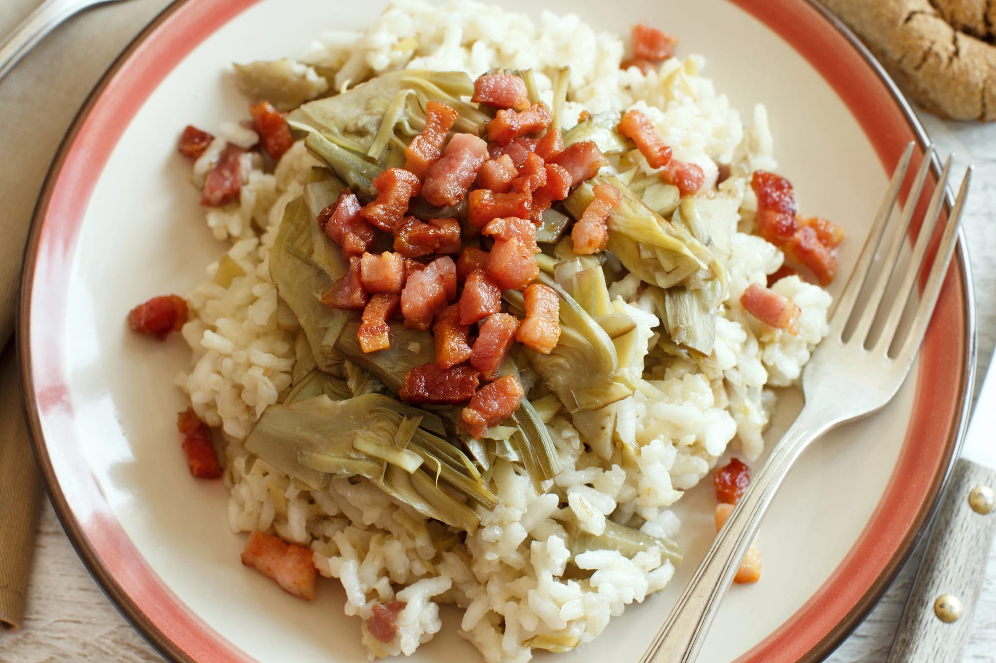 Pancetta Orzotto