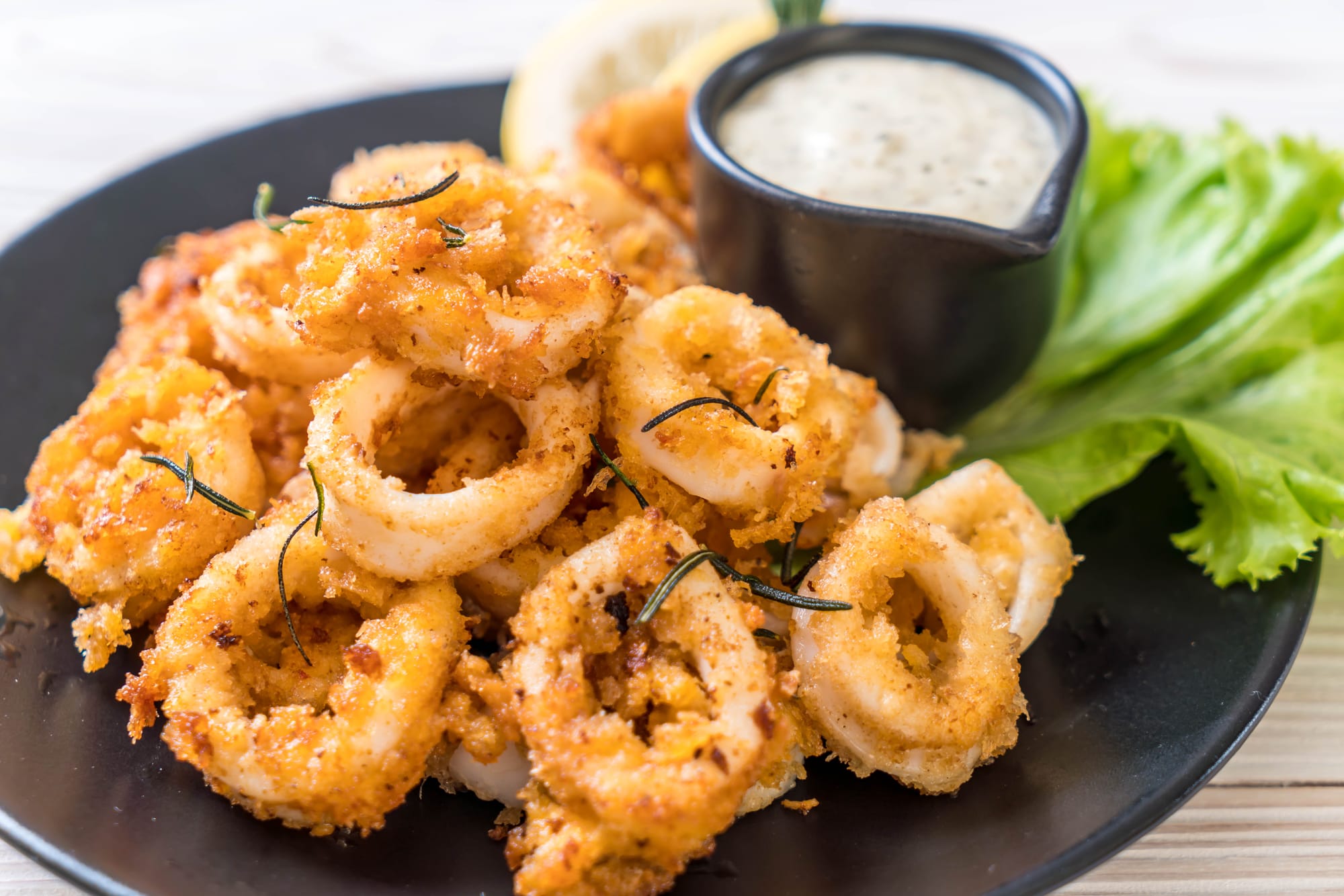 Za’atar Crispy Squid Rings