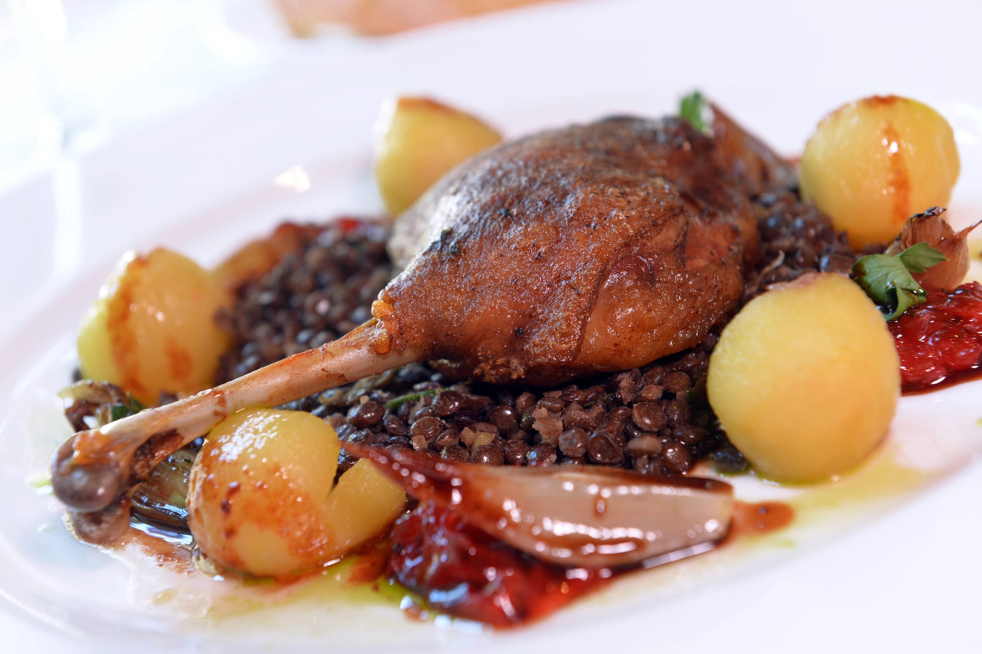 Easy Duck and Lentil Hotpot