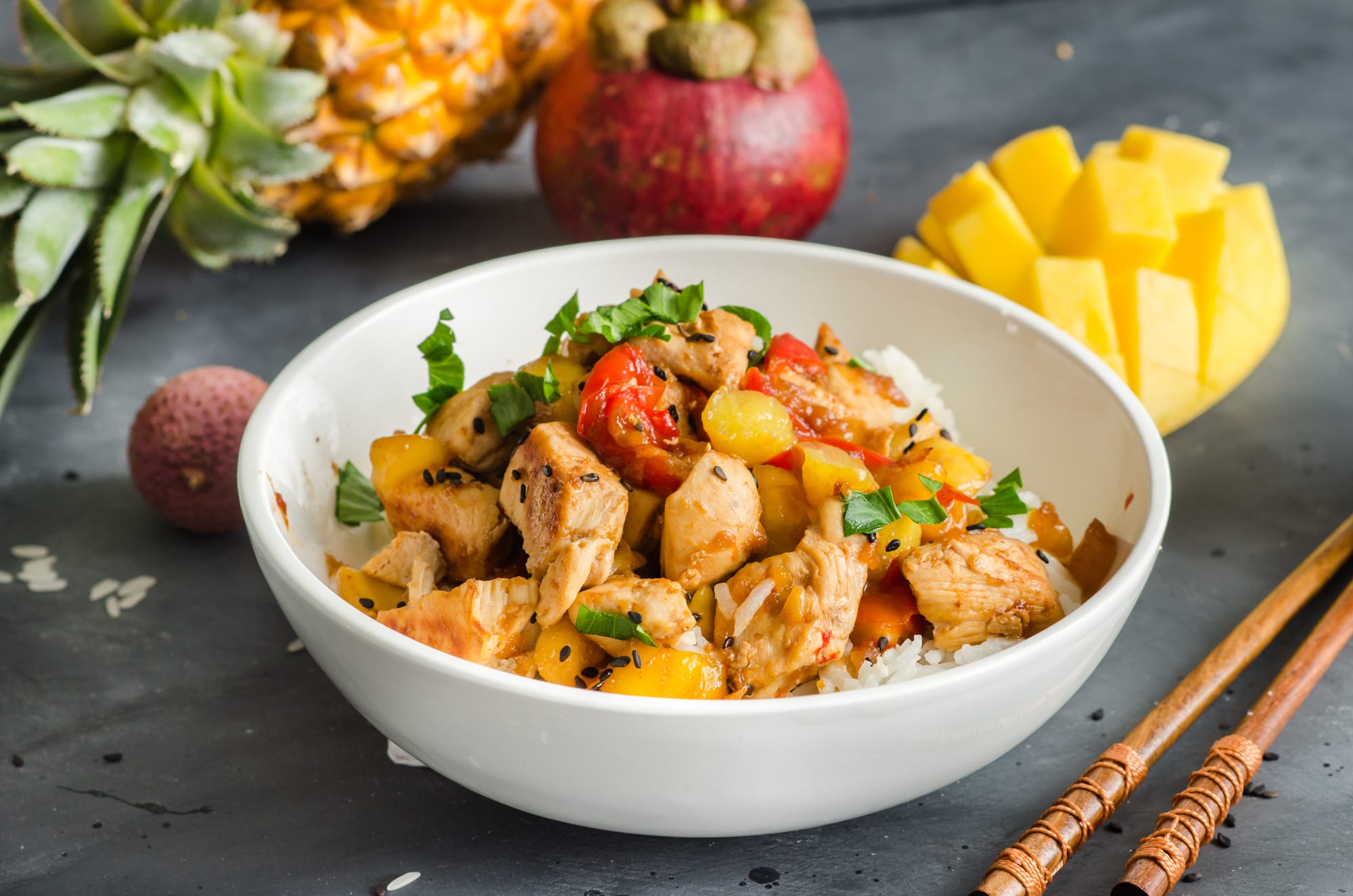 Mango Chicken Stir Fry