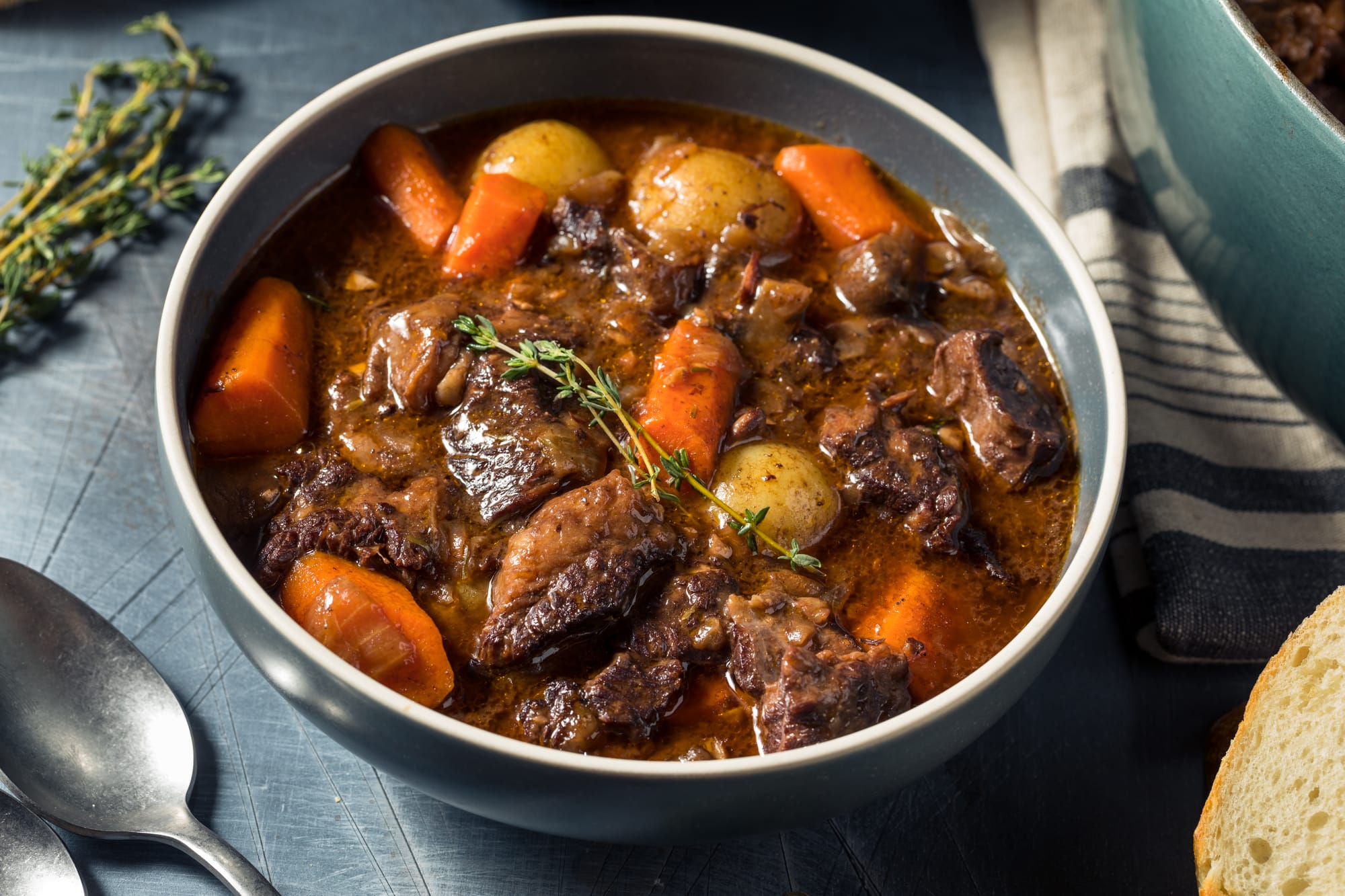 French Farmhouse Wine-Braised Beef