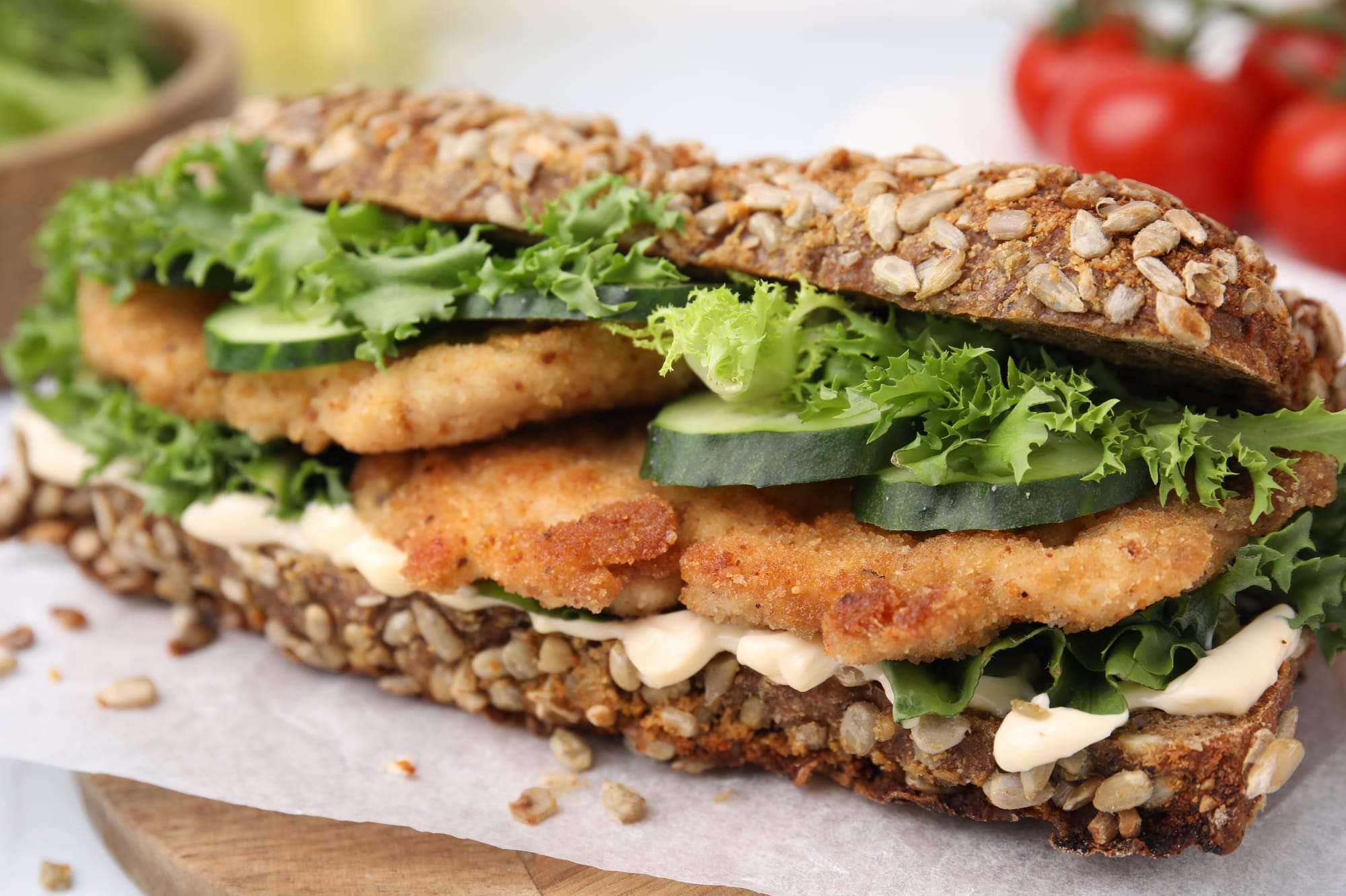 Vegan Katsu Sando