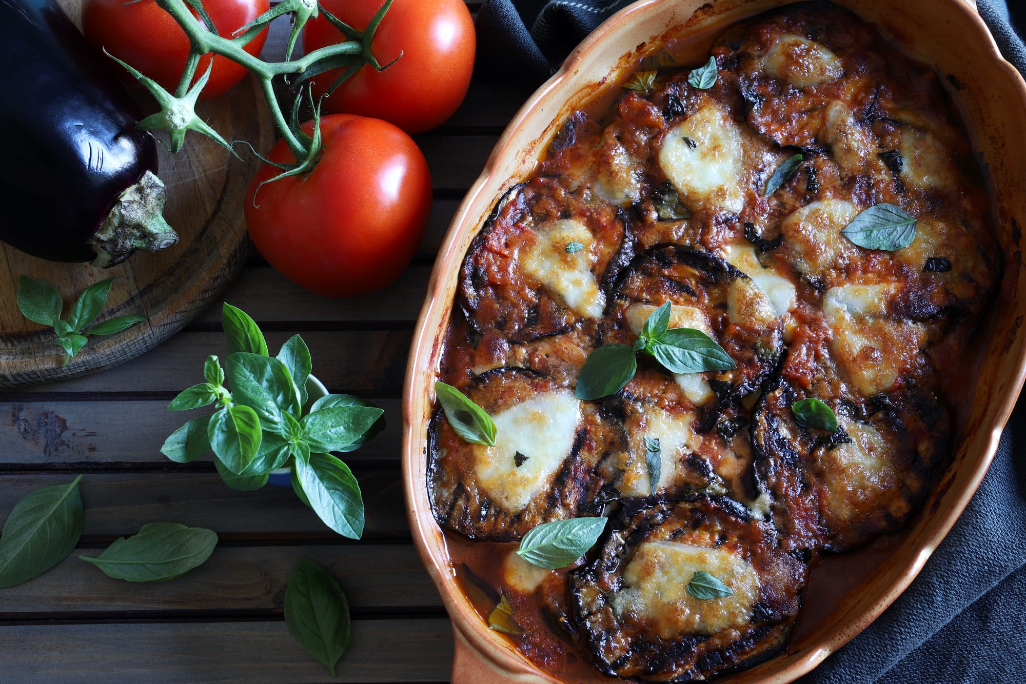 Eggplant and Chickpea One-Pot