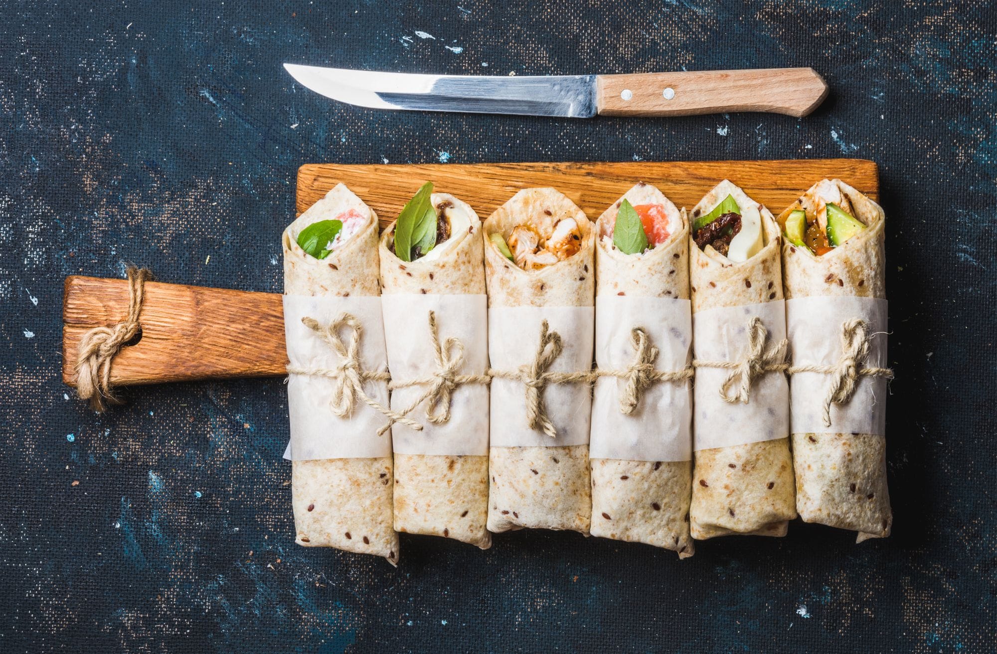 Spicy Chicken Wraps