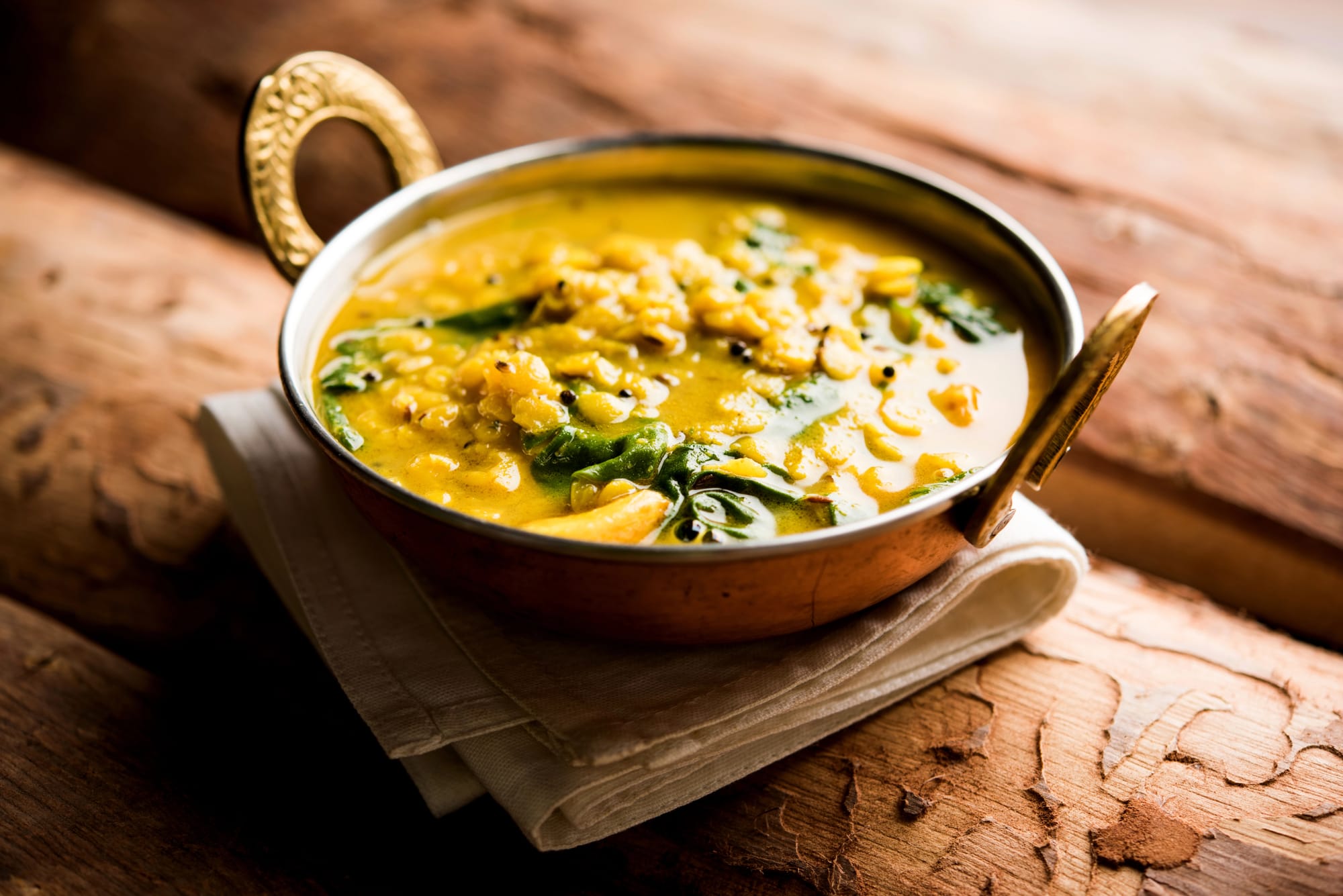 Spinach and Butter Bean Curry