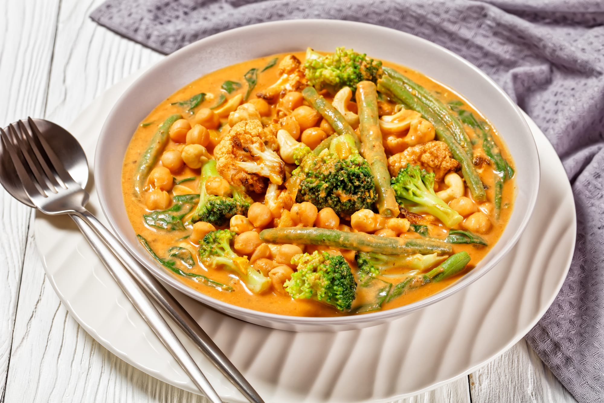 Chickpea, Coconut and Tomato Curry