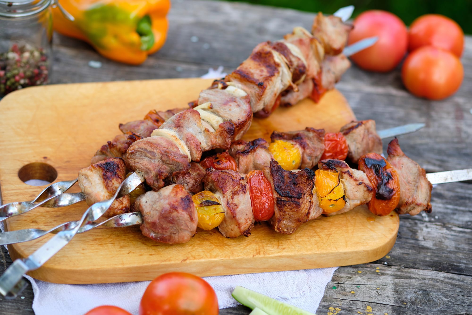 Lamb and Apricot Kebabs